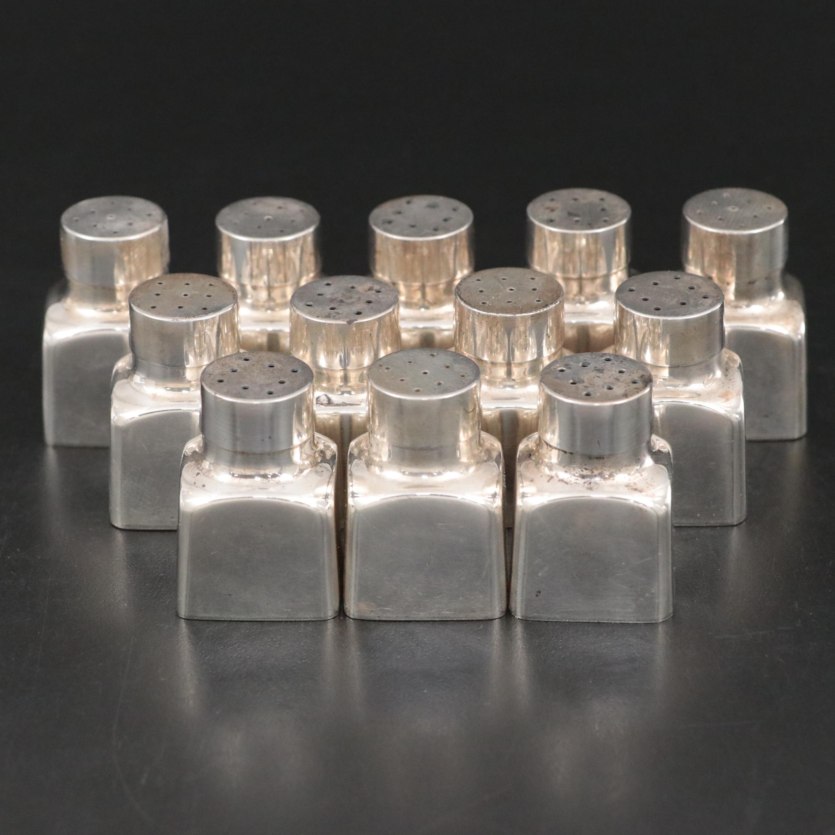 Tiffany & Co. Sterling Silver Individual Salt and Pepper Shakers