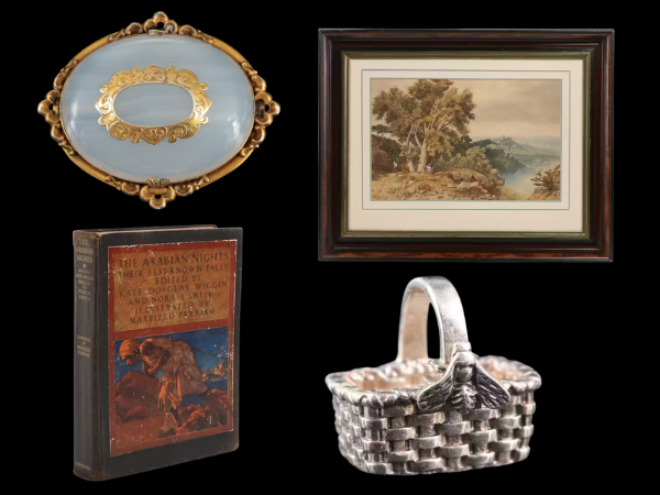 Antiques, Sterling Silver, First Edition Books & Décor
