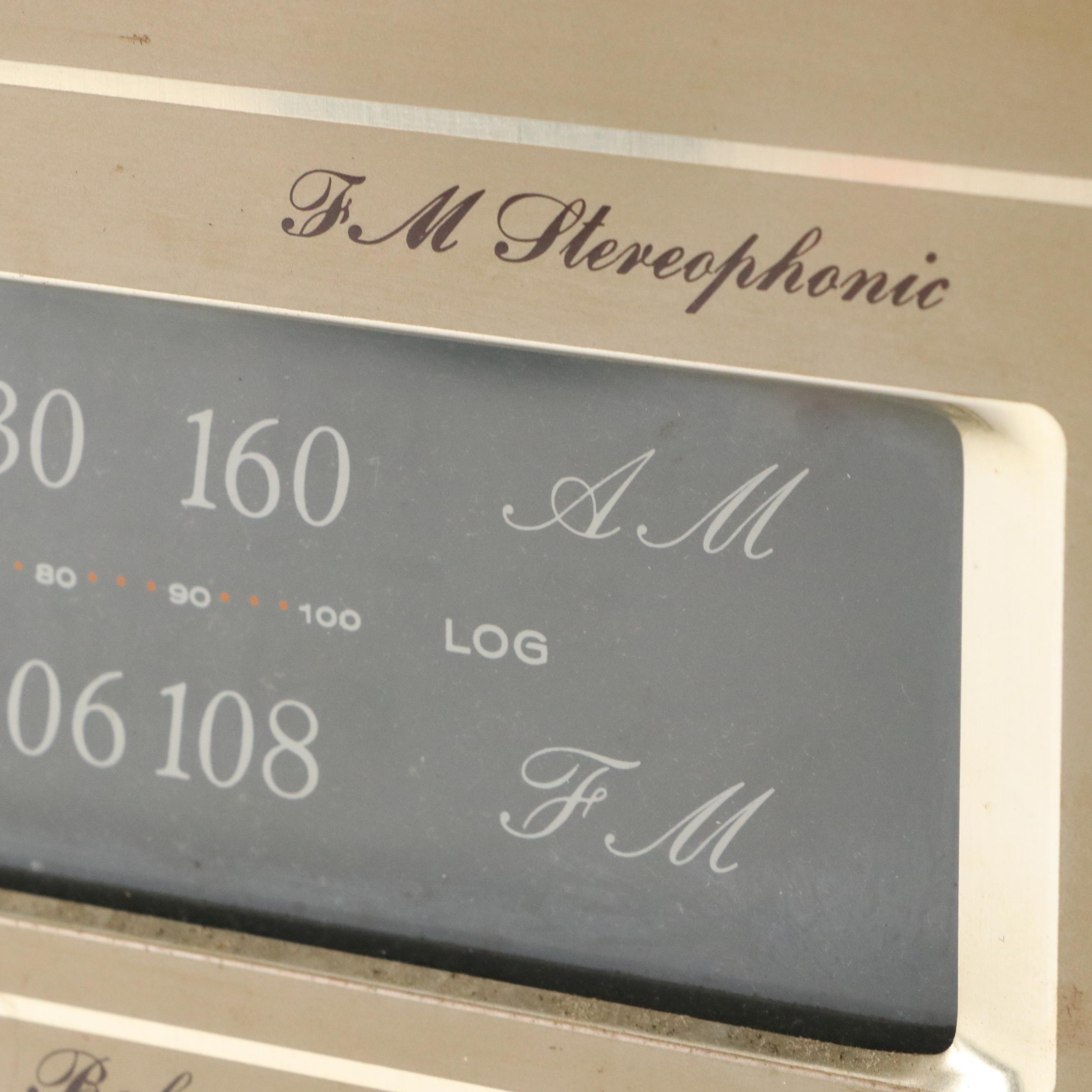 Motorola FM Stereophonic Radio B100W with Detachable Speakers, Mid-20th C.