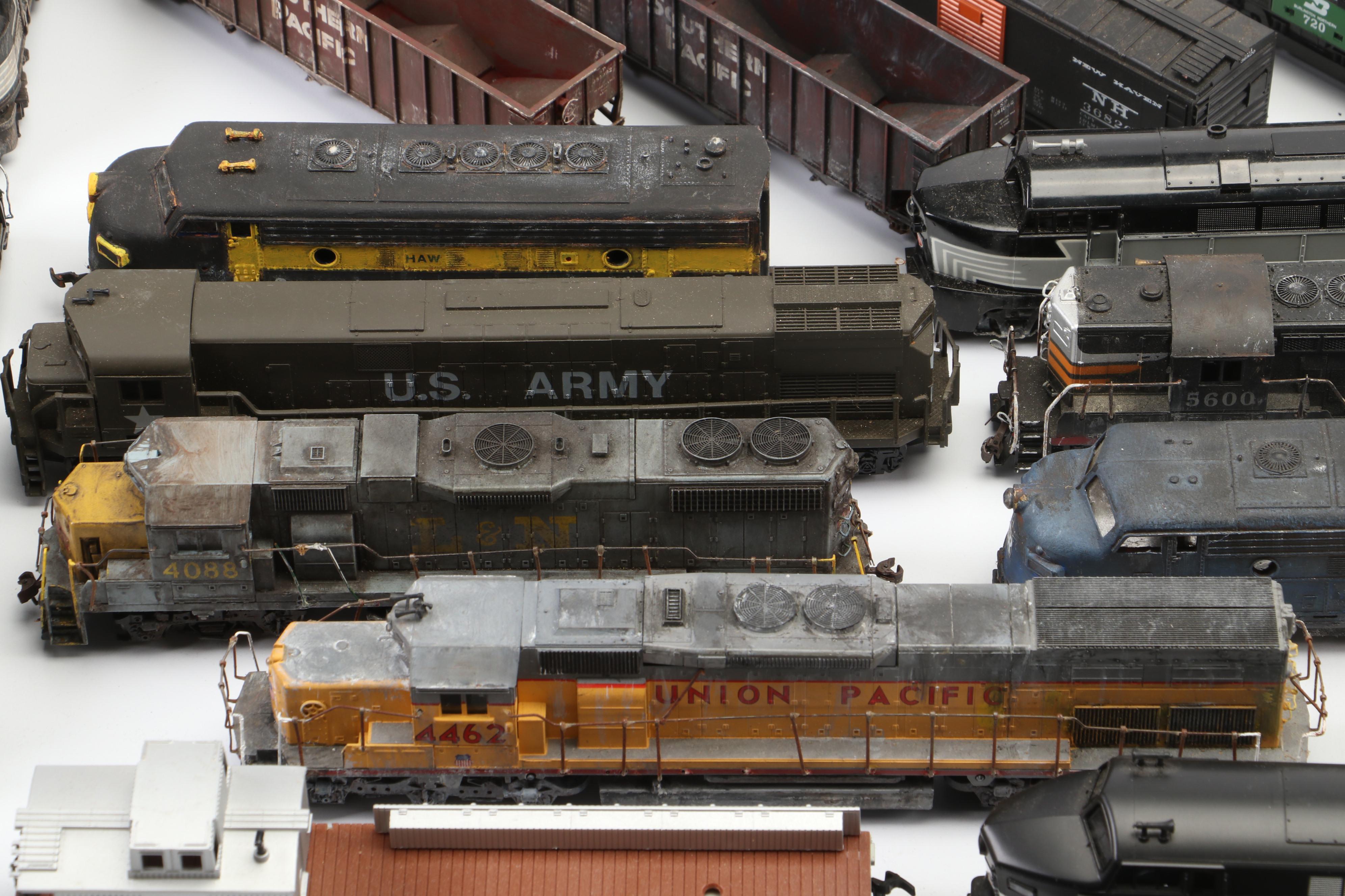 Bachmann, Tyco, Revel, Mehano and Other HO Scale Locomotives and Freight Cars