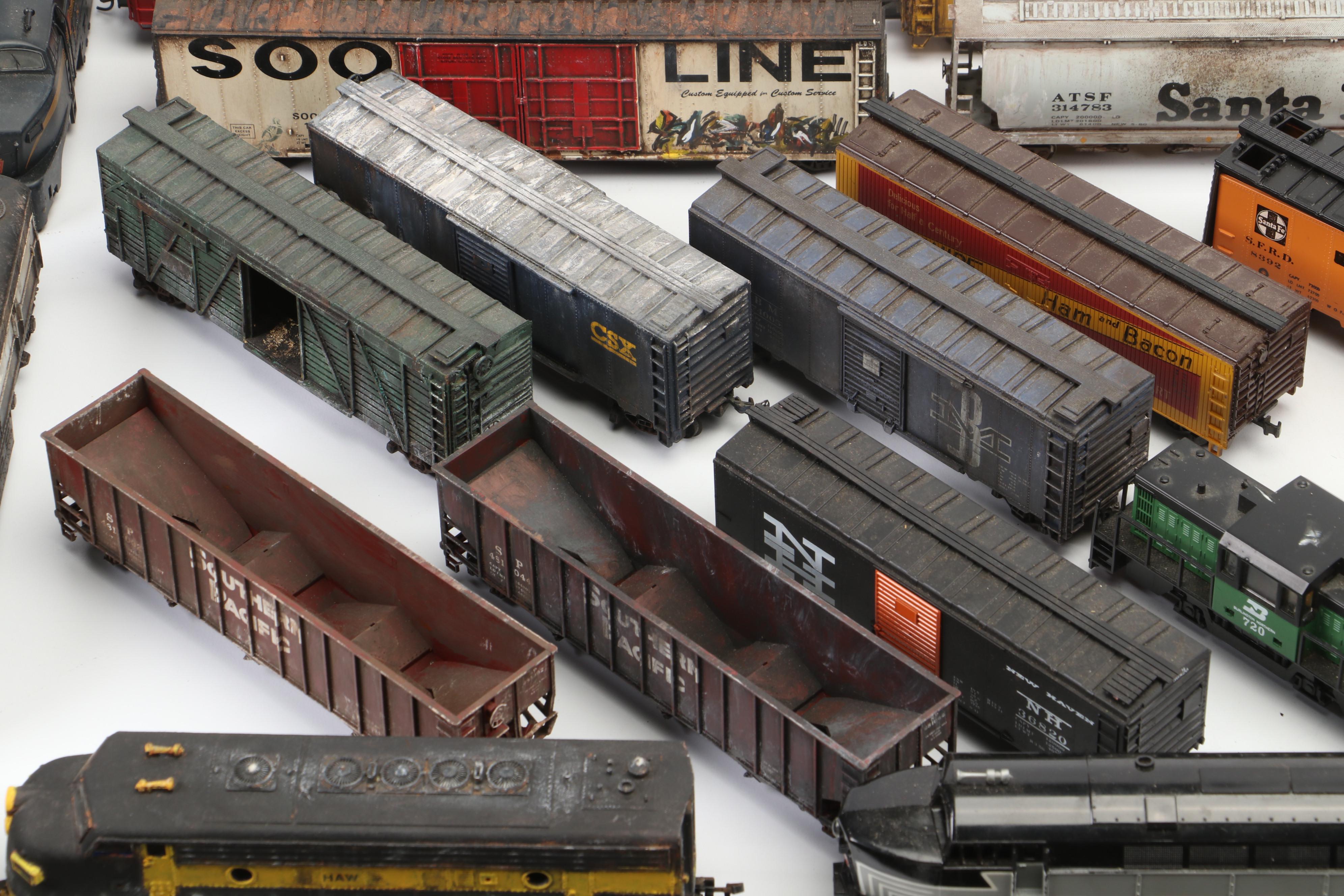 Bachmann, Tyco, Revel, Mehano and Other HO Scale Locomotives and Freight Cars