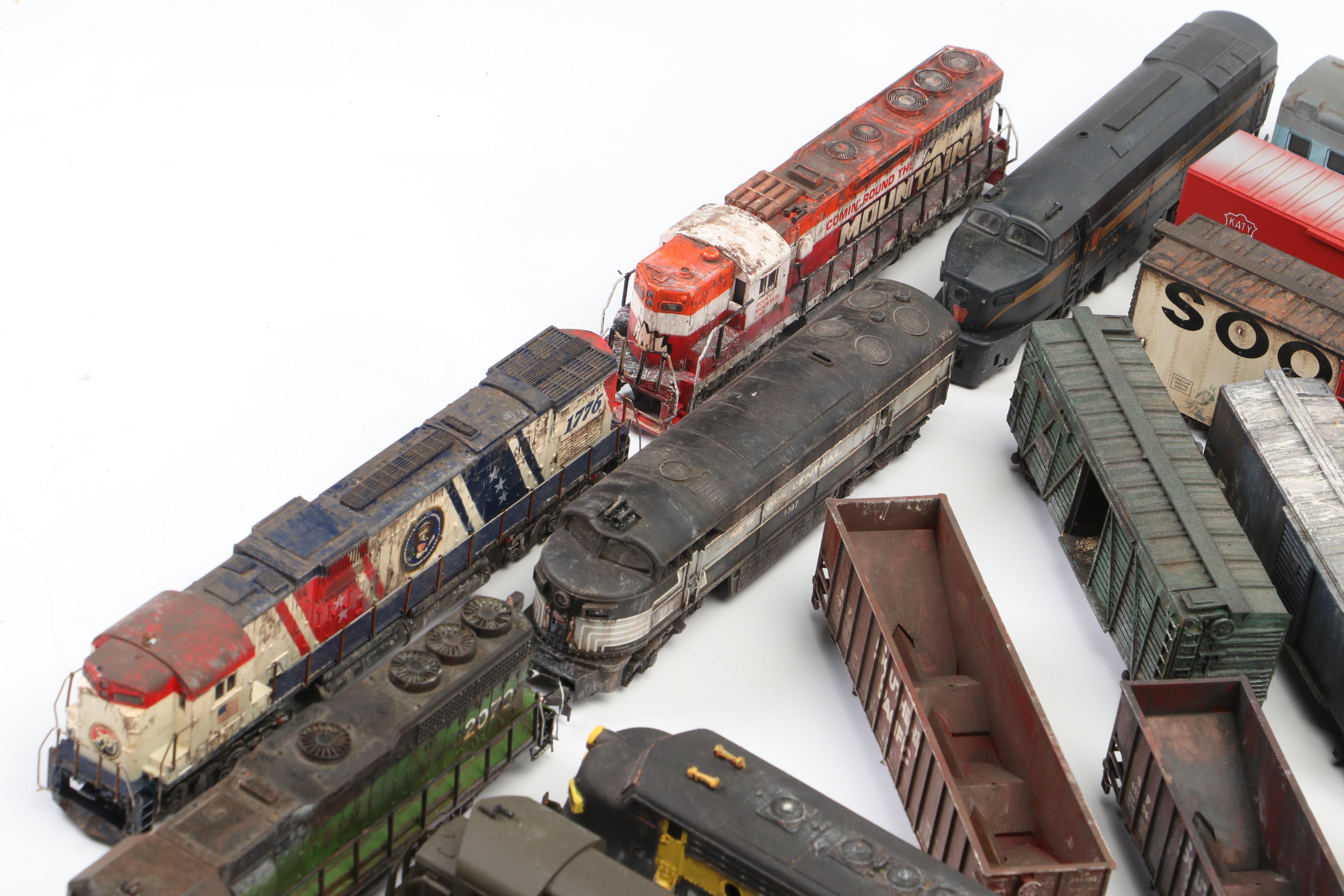 Bachmann, Tyco, Revel, Mehano and Other HO Scale Locomotives and Freight Cars