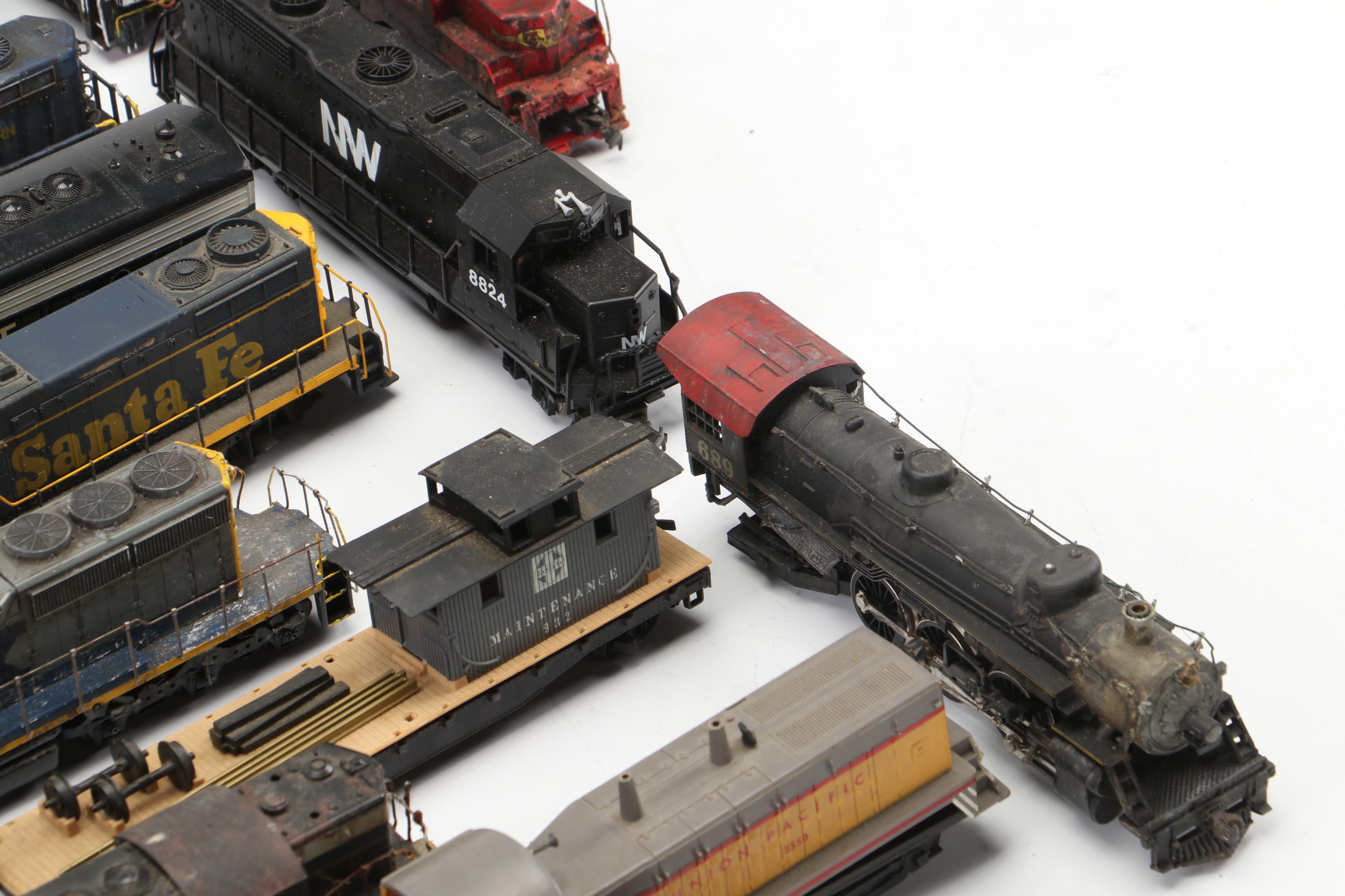 Bachmann, Tyco, Revel, Mehano and Other HO Scale Locomotives and Freight Cars