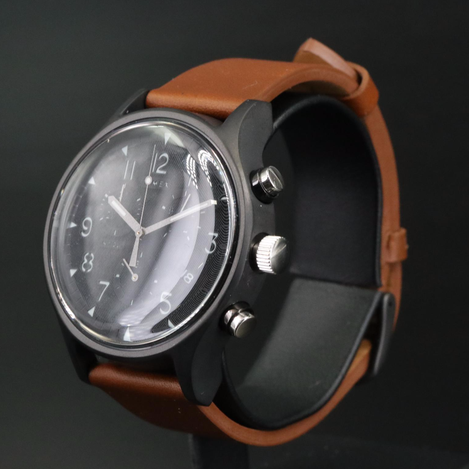 Timex MK1 Supernova Chronograph Quartz Watch with Black Dial