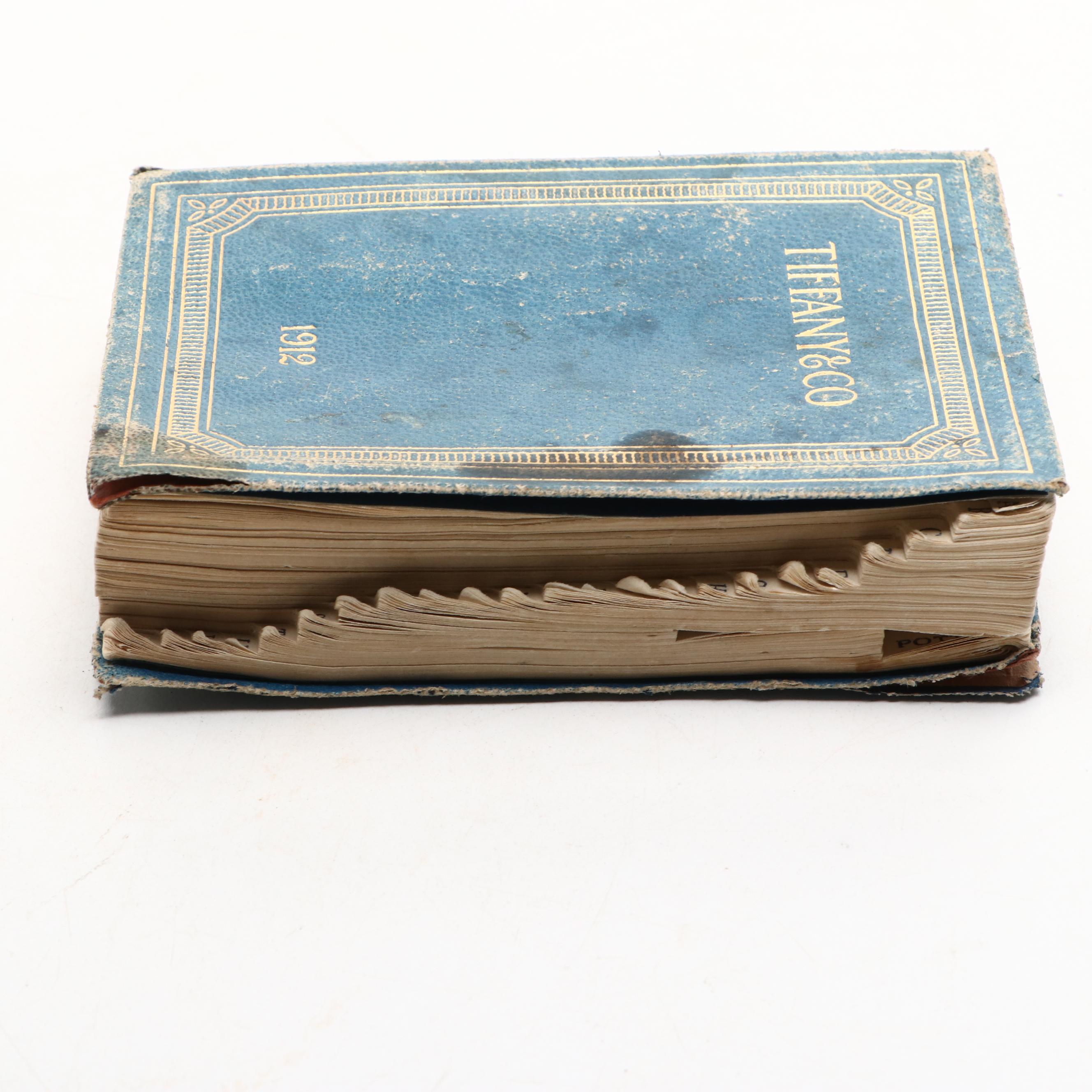 "Tiffany & Co. Blue Book for 1912" Catalog, Early 20th Century