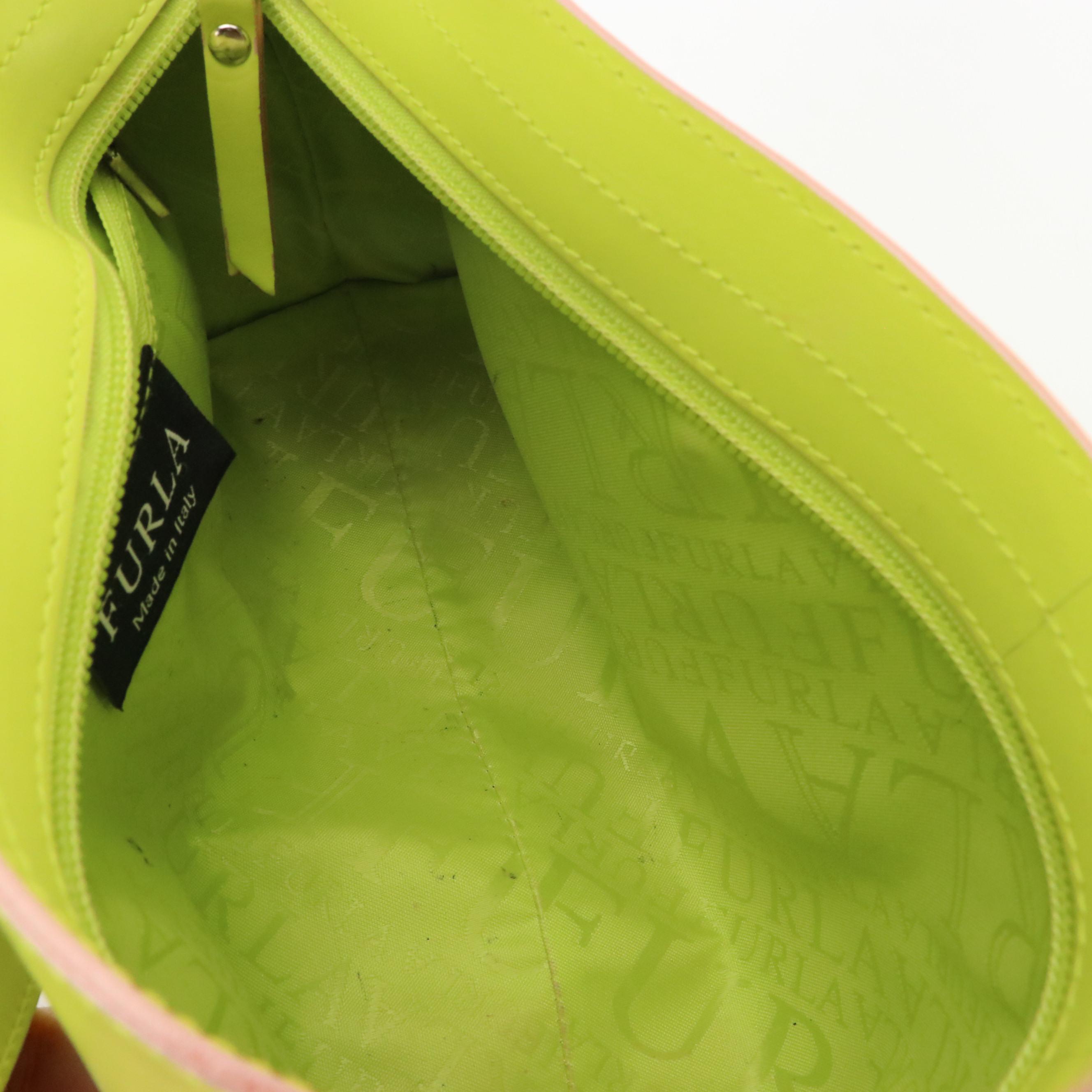 Charles Jourdan Orange & Yellow Leather Crossbody Bags, Furla Neon Shoulder Bag