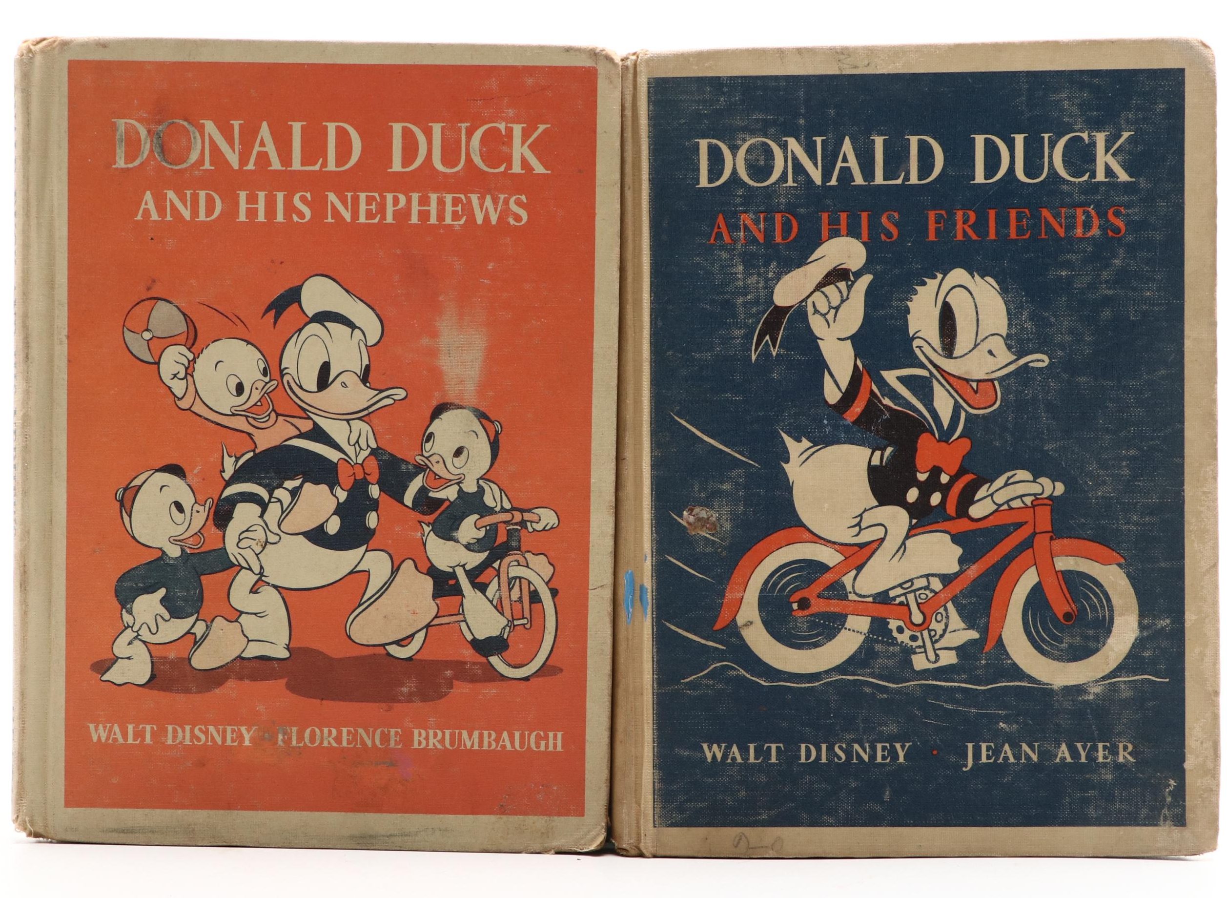 Illustrated "Donald Duck and His Friends" by Jean Ayer and More