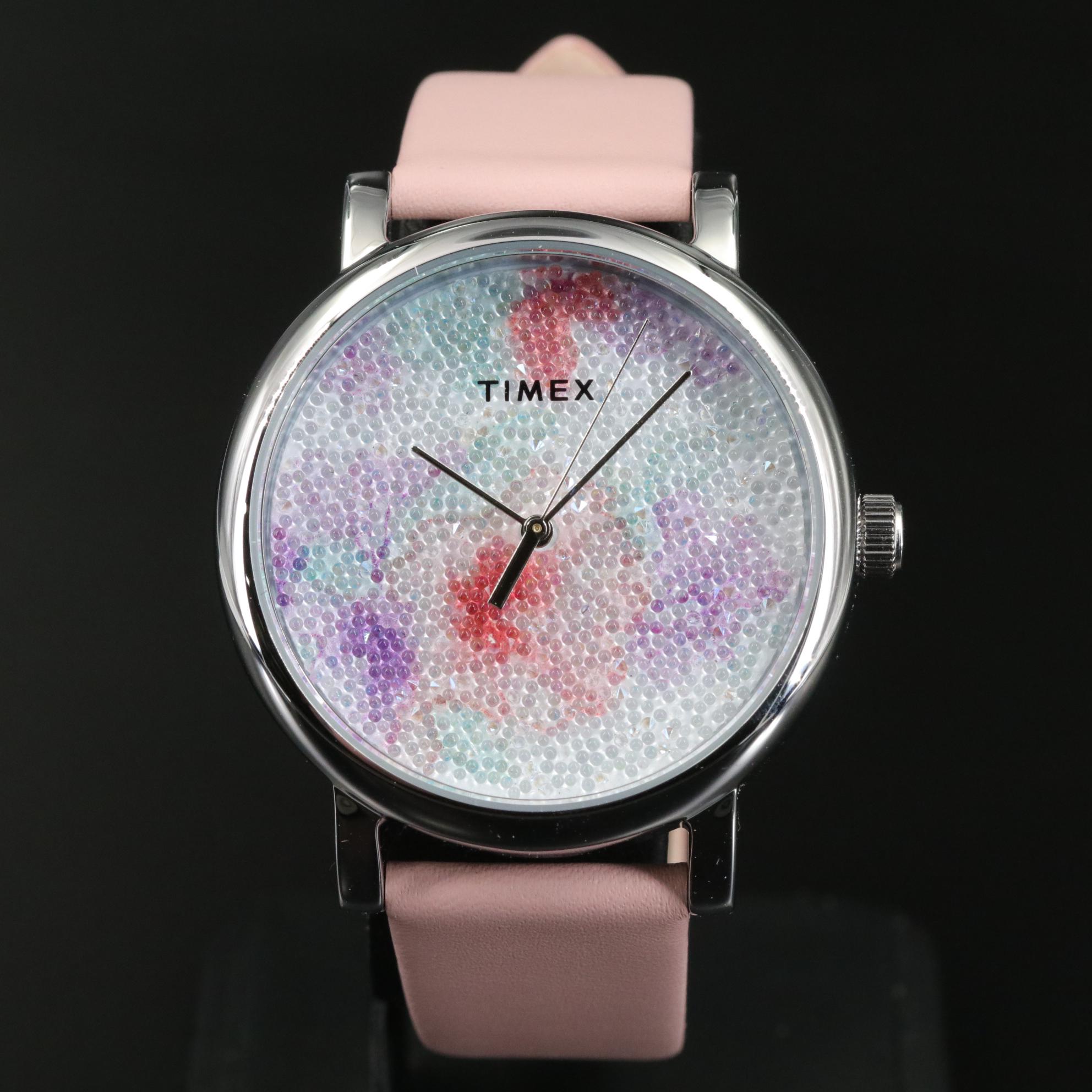 Timex Crystal Bloom Quartz Watch with Swarovski Crystals