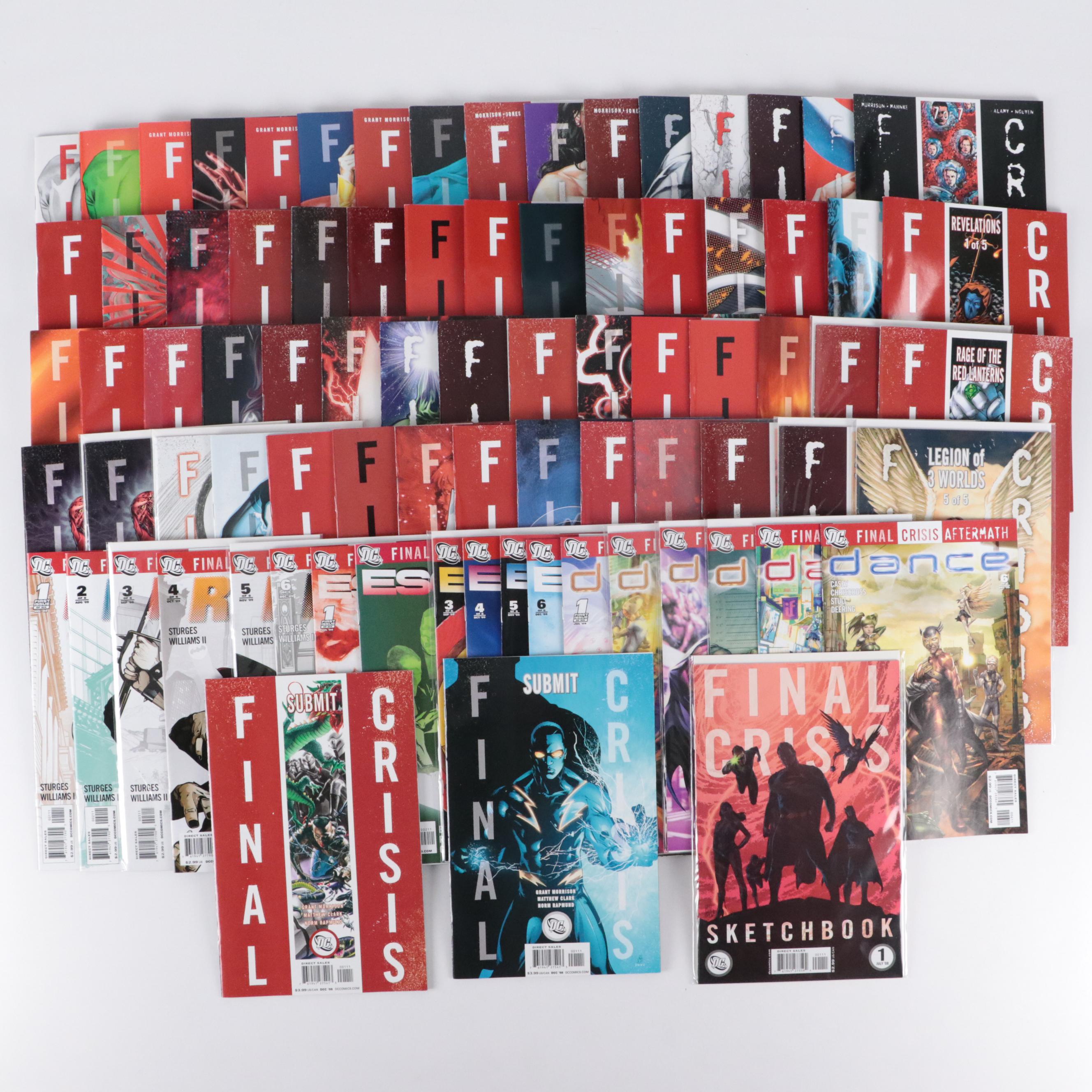 Modern Age Comic Books Featuring "Final Crisis", "Run!", and "Escape"