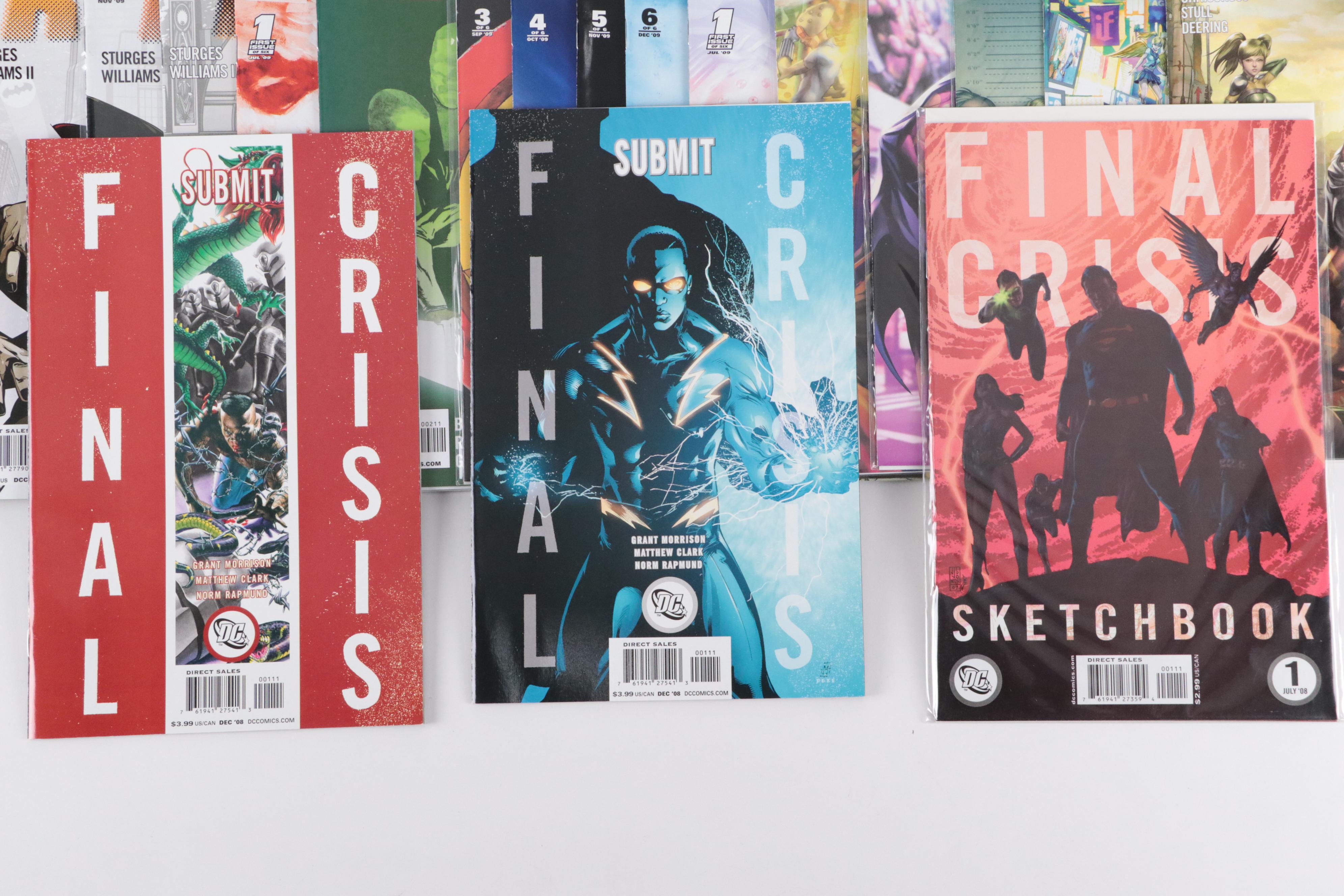 Modern Age Comic Books Featuring "Final Crisis", "Run!", and "Escape"