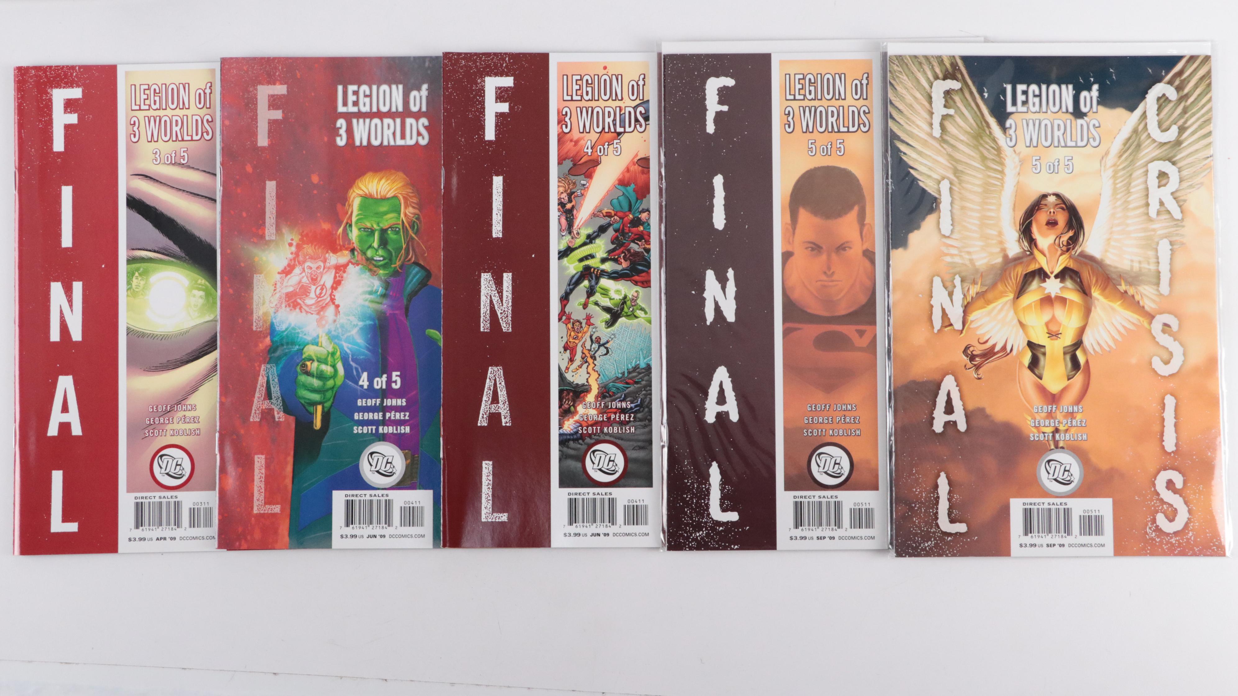 Modern Age Comic Books Featuring "Final Crisis", "Run!", and "Escape"