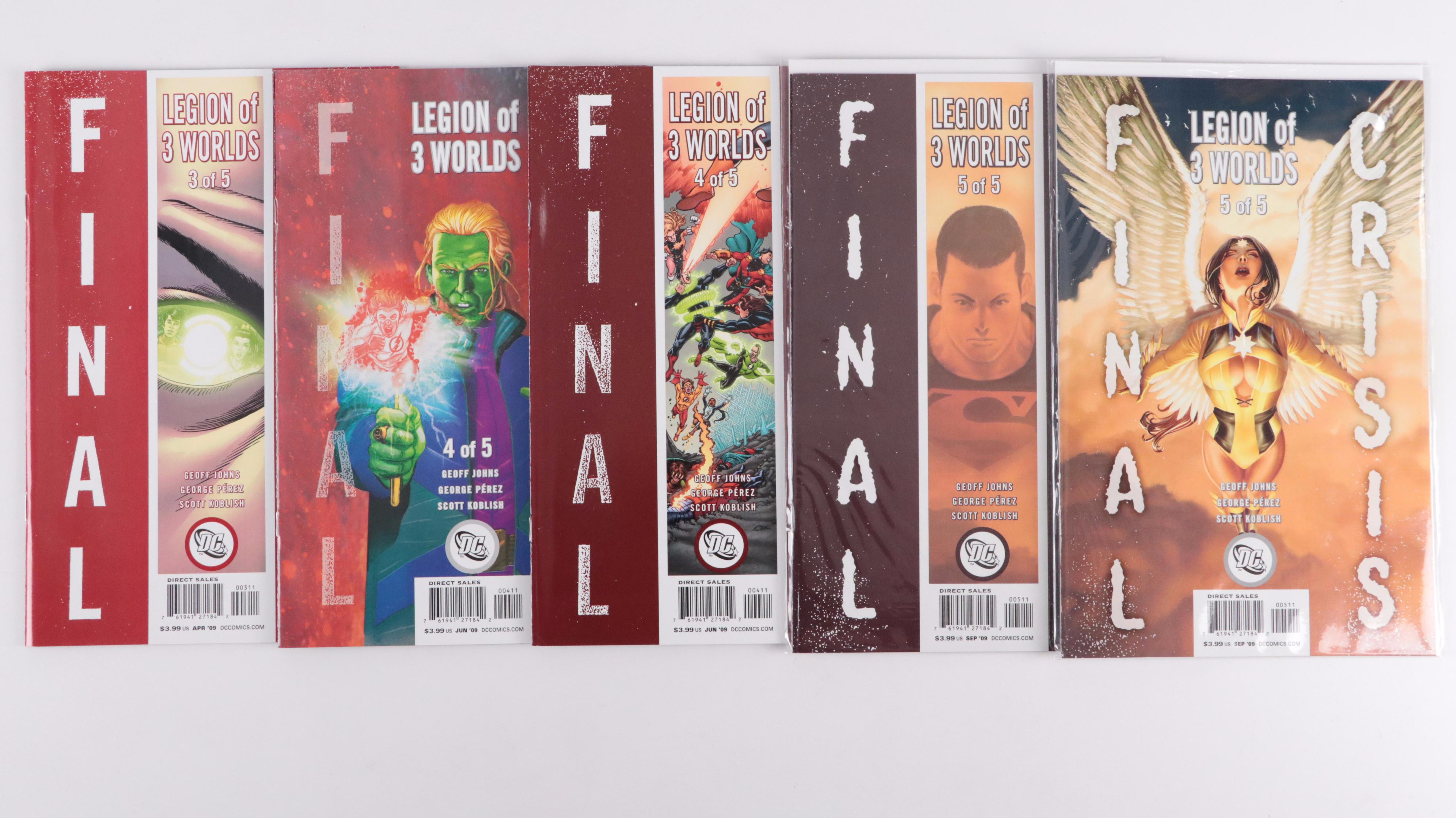 Modern Age Comic Books Featuring "Final Crisis", "Run!", and "Escape"