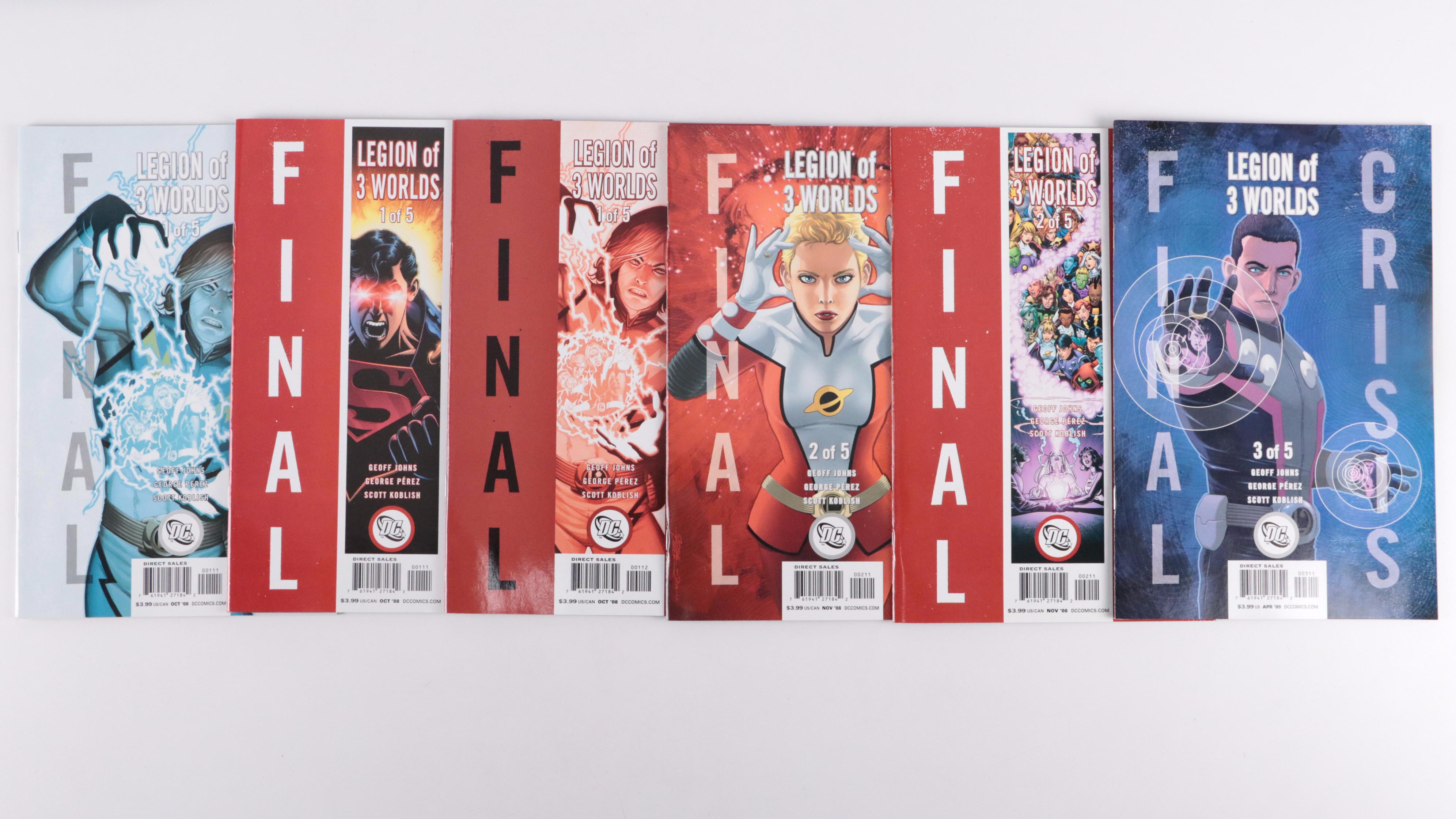 Modern Age Comic Books Featuring "Final Crisis", "Run!", and "Escape"