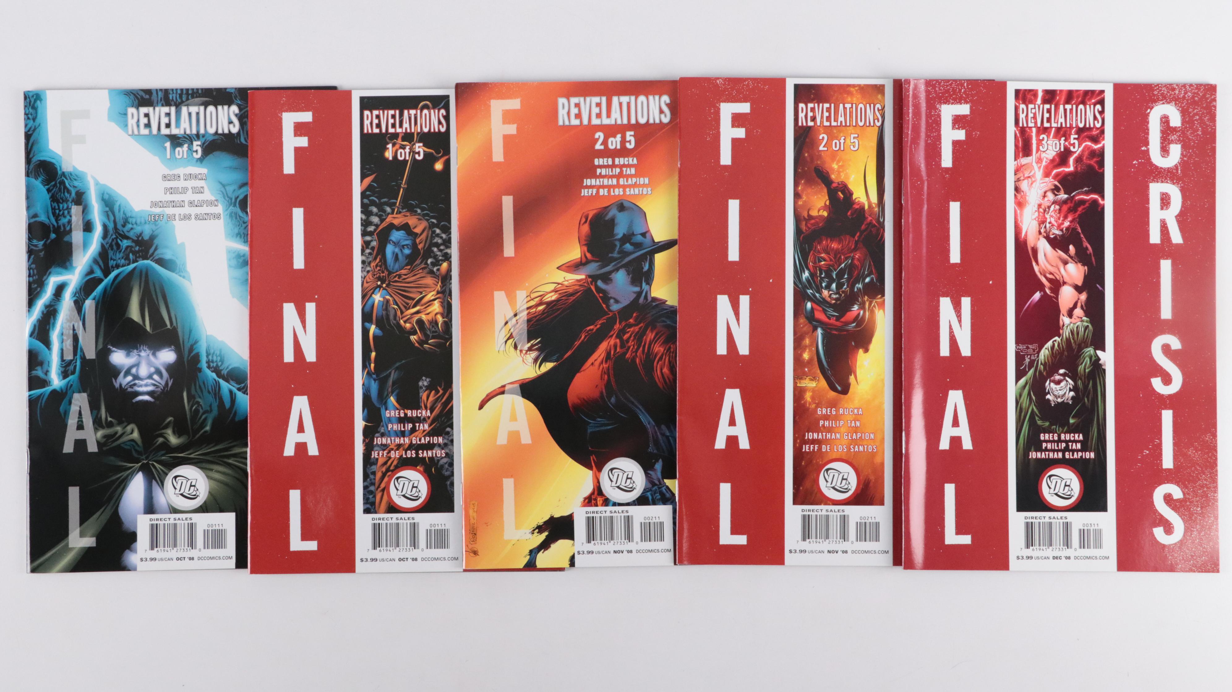 Modern Age Comic Books Featuring "Final Crisis", "Run!", and "Escape"