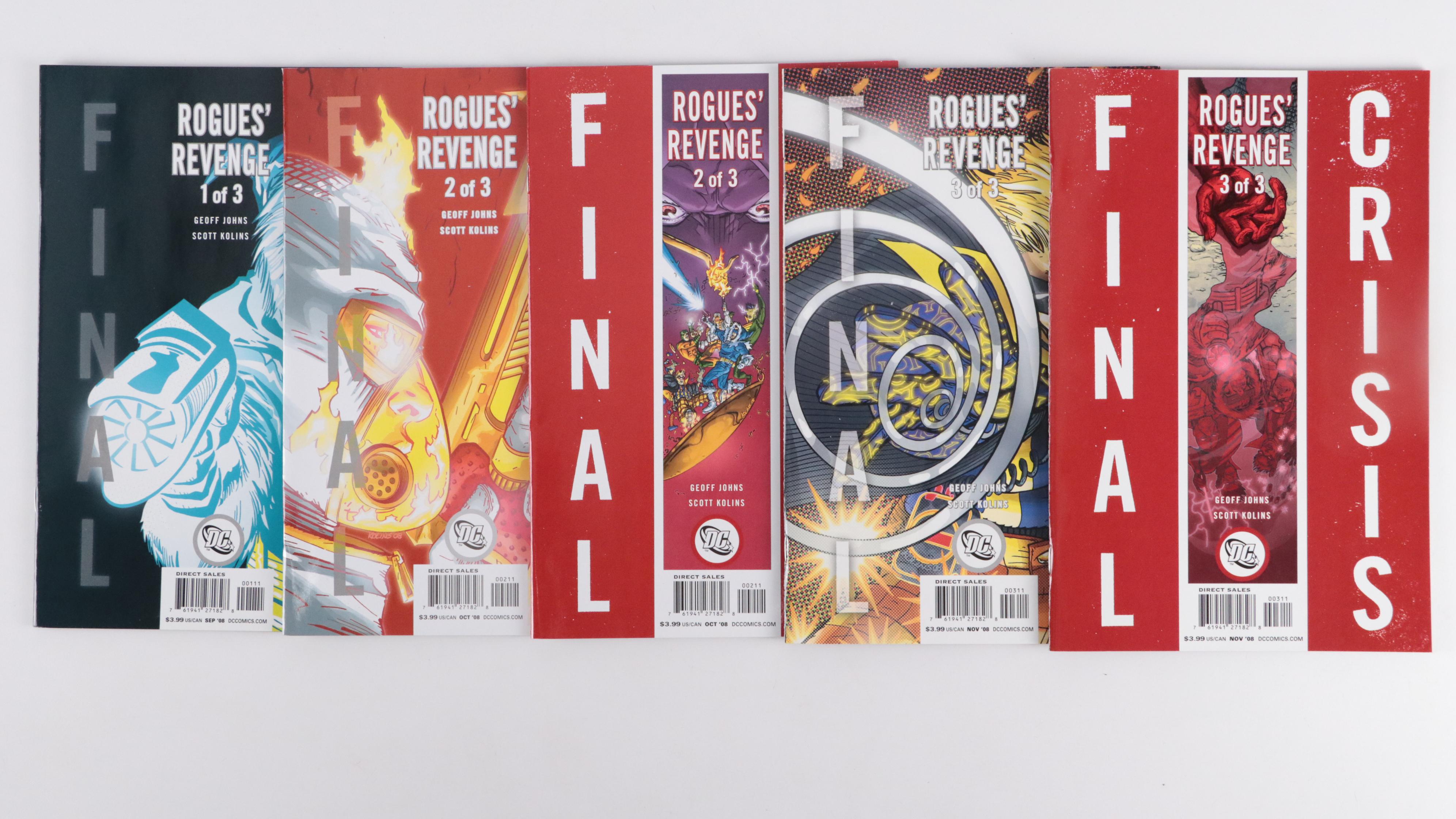 Modern Age Comic Books Featuring "Final Crisis", "Run!", and "Escape"