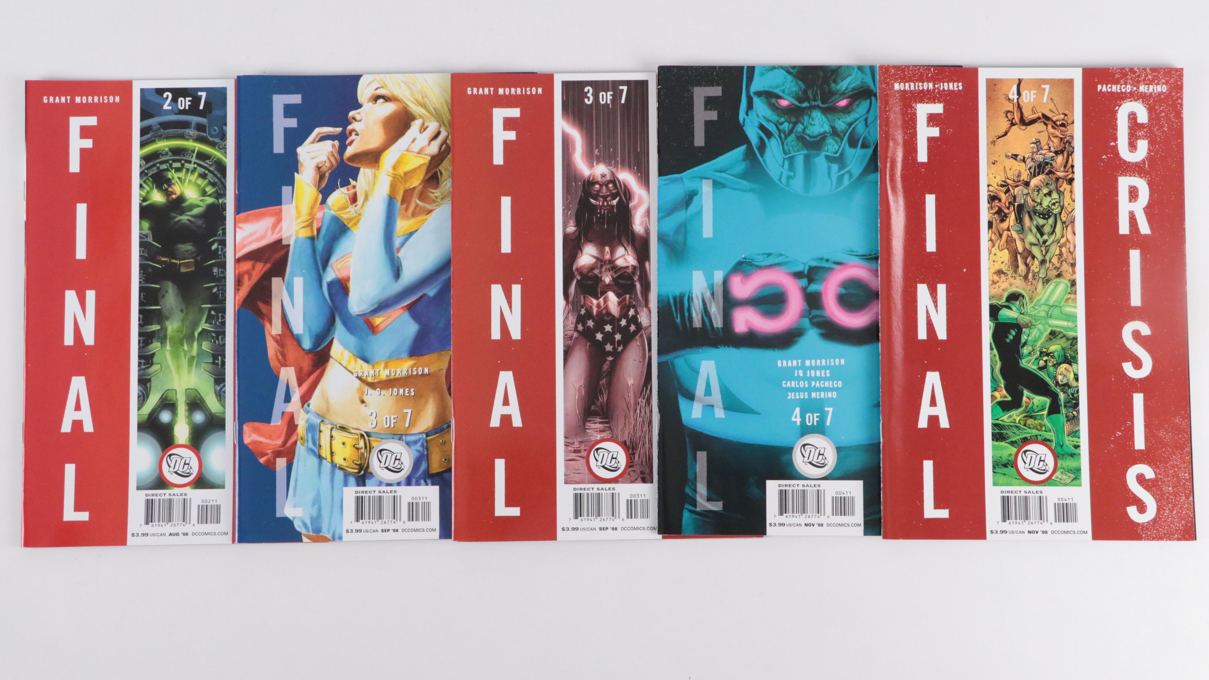 Modern Age Comic Books Featuring "Final Crisis", "Run!", and "Escape"