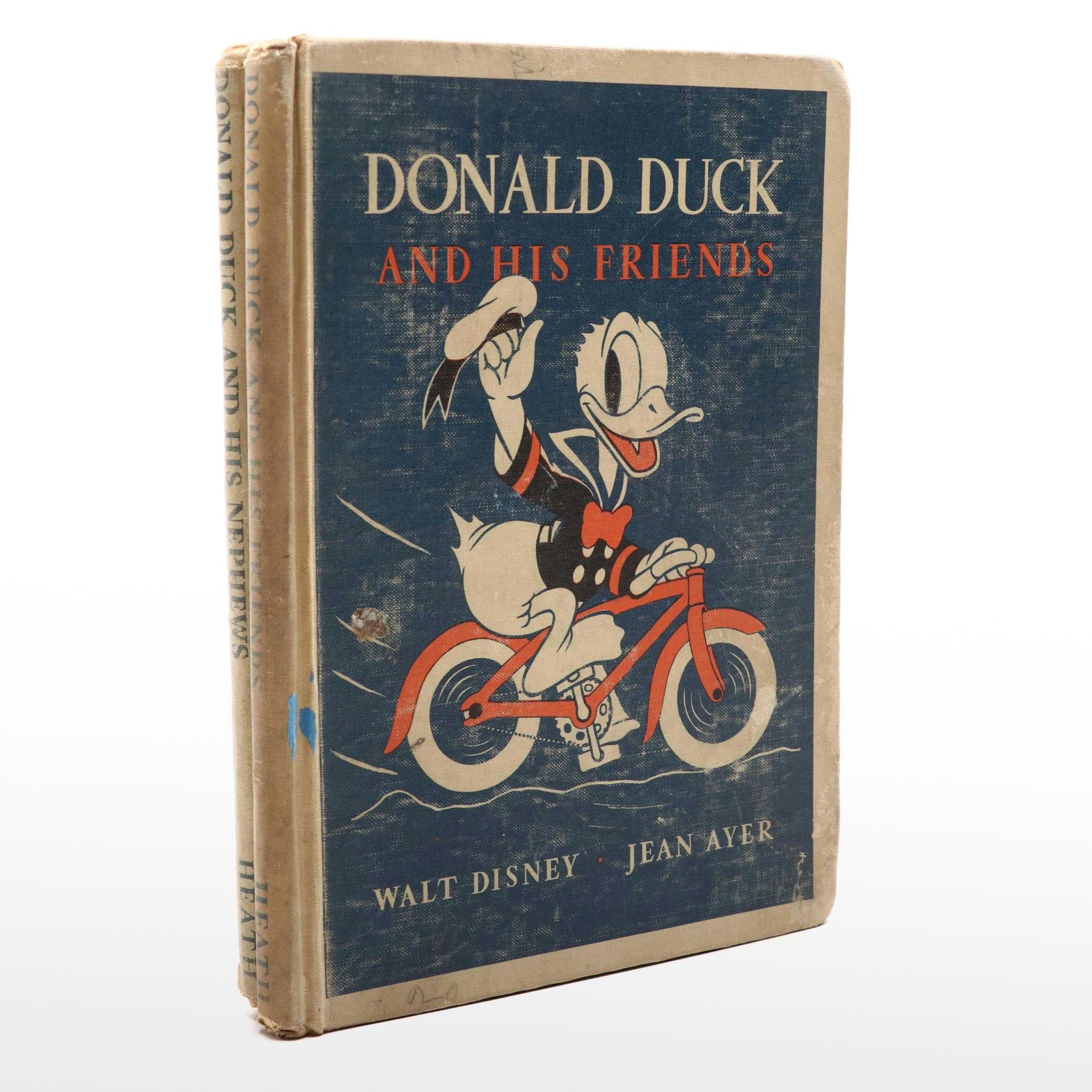 Illustrated "Donald Duck and His Friends" by Jean Ayer and More