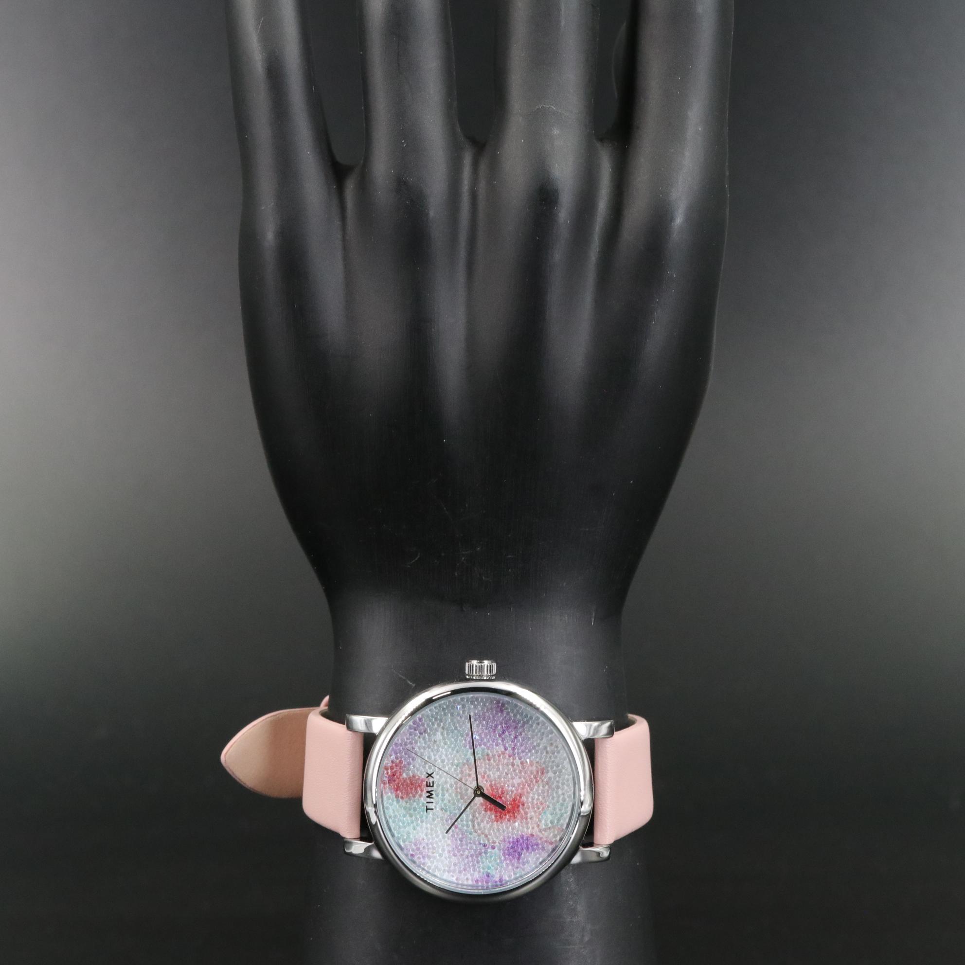 Timex Crystal Bloom Quartz Watch with Swarovski Crystals