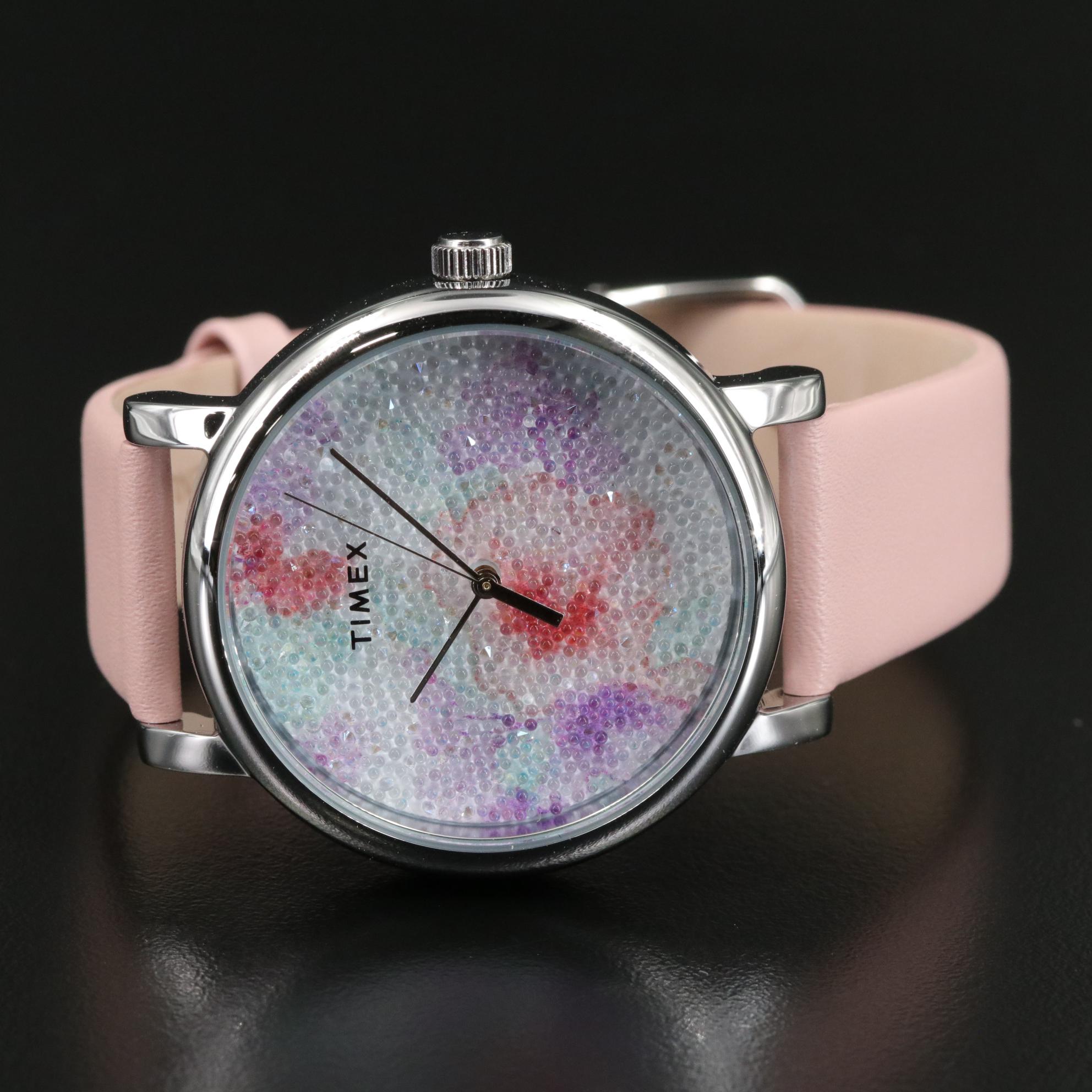 Timex Crystal Bloom Quartz Watch with Swarovski Crystals