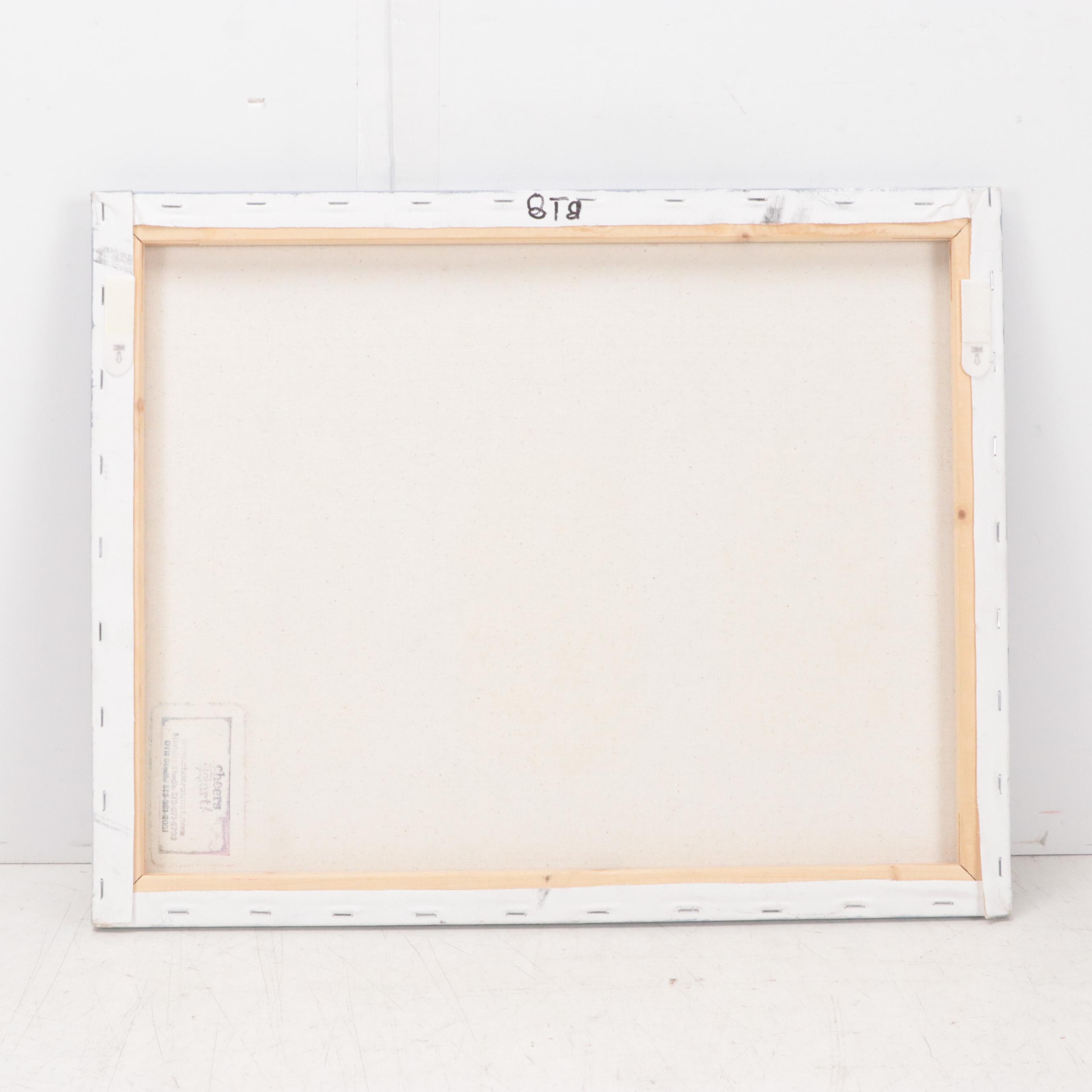 Acrylic Painting Still Life of Flowers in Vases