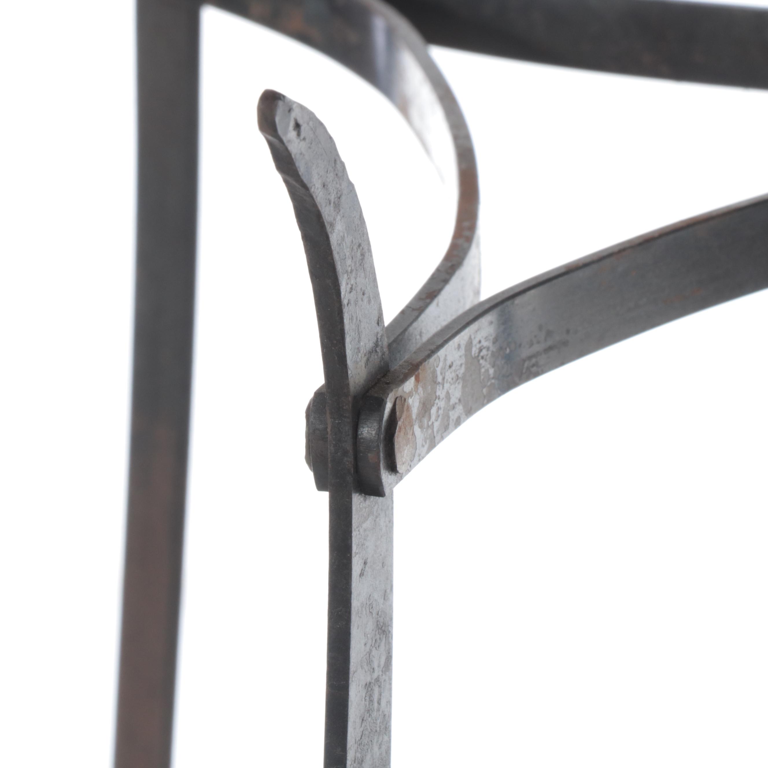 Wrought Iron Kitchen Cookware Stand Tower