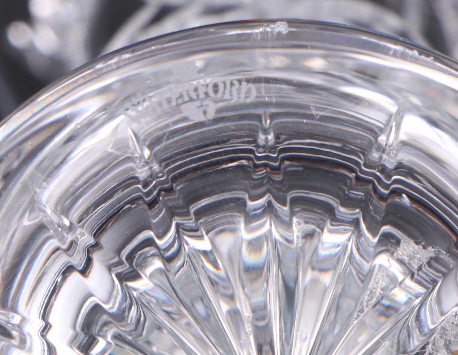 Waterford "Starburst" Vase with Other Waterford Crystal Table Accessories