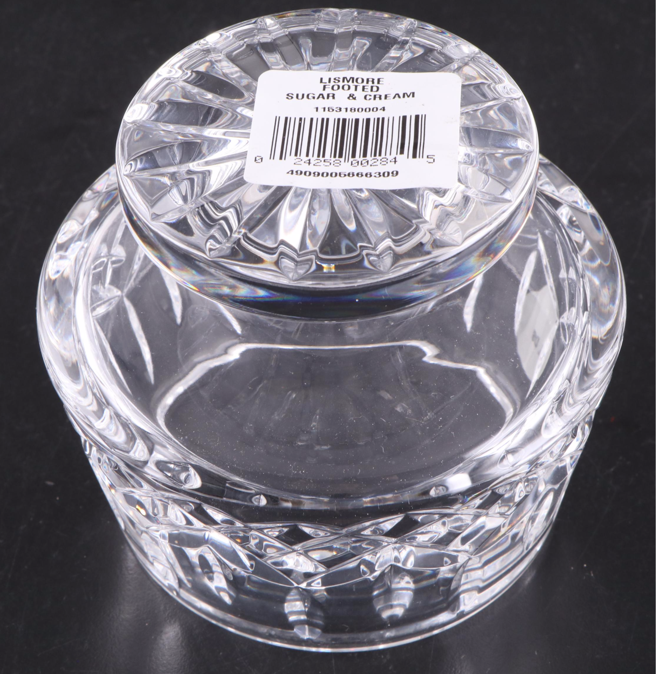Waterford "Starburst" Vase with Other Waterford Crystal Table Accessories