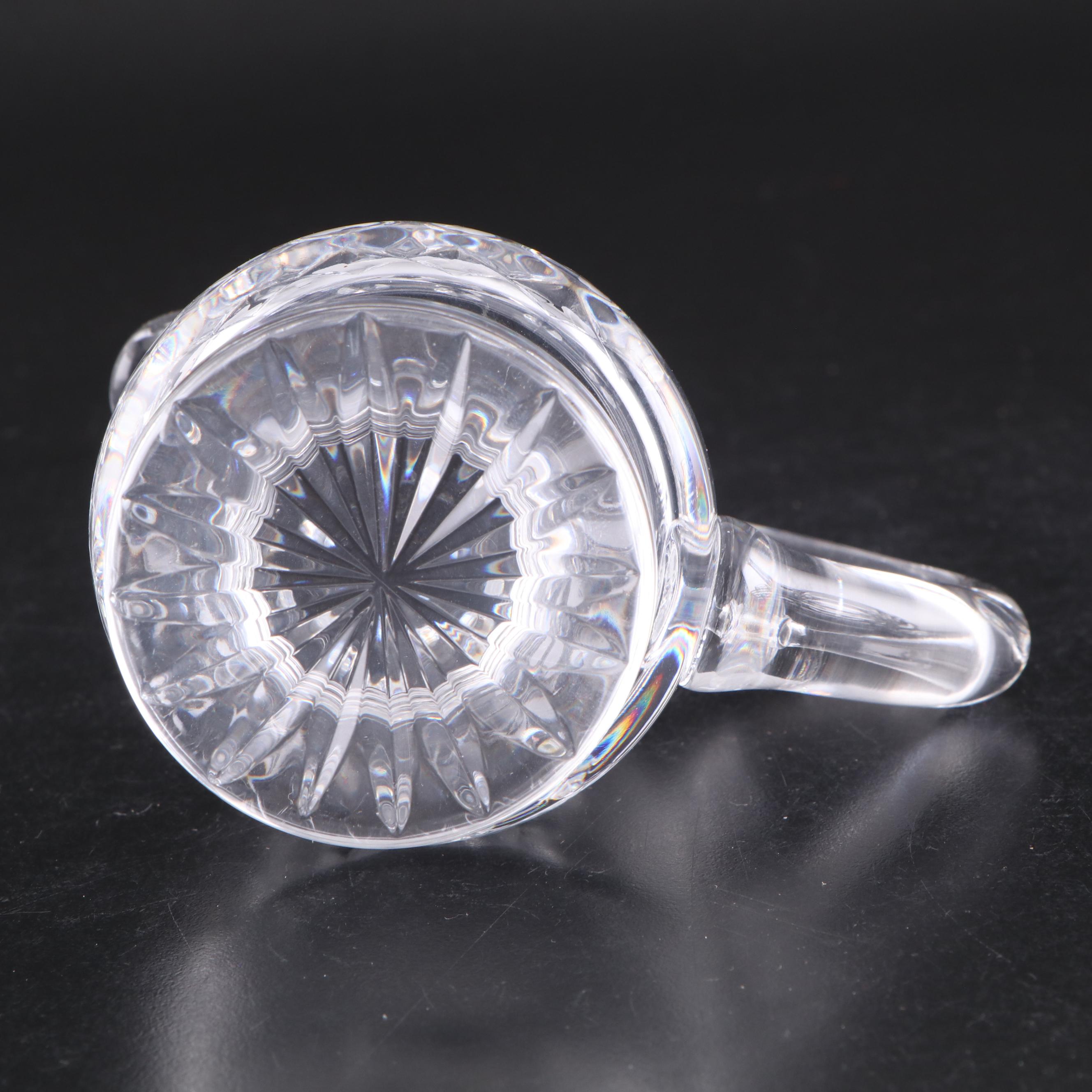 Waterford "Starburst" Vase with Other Waterford Crystal Table Accessories