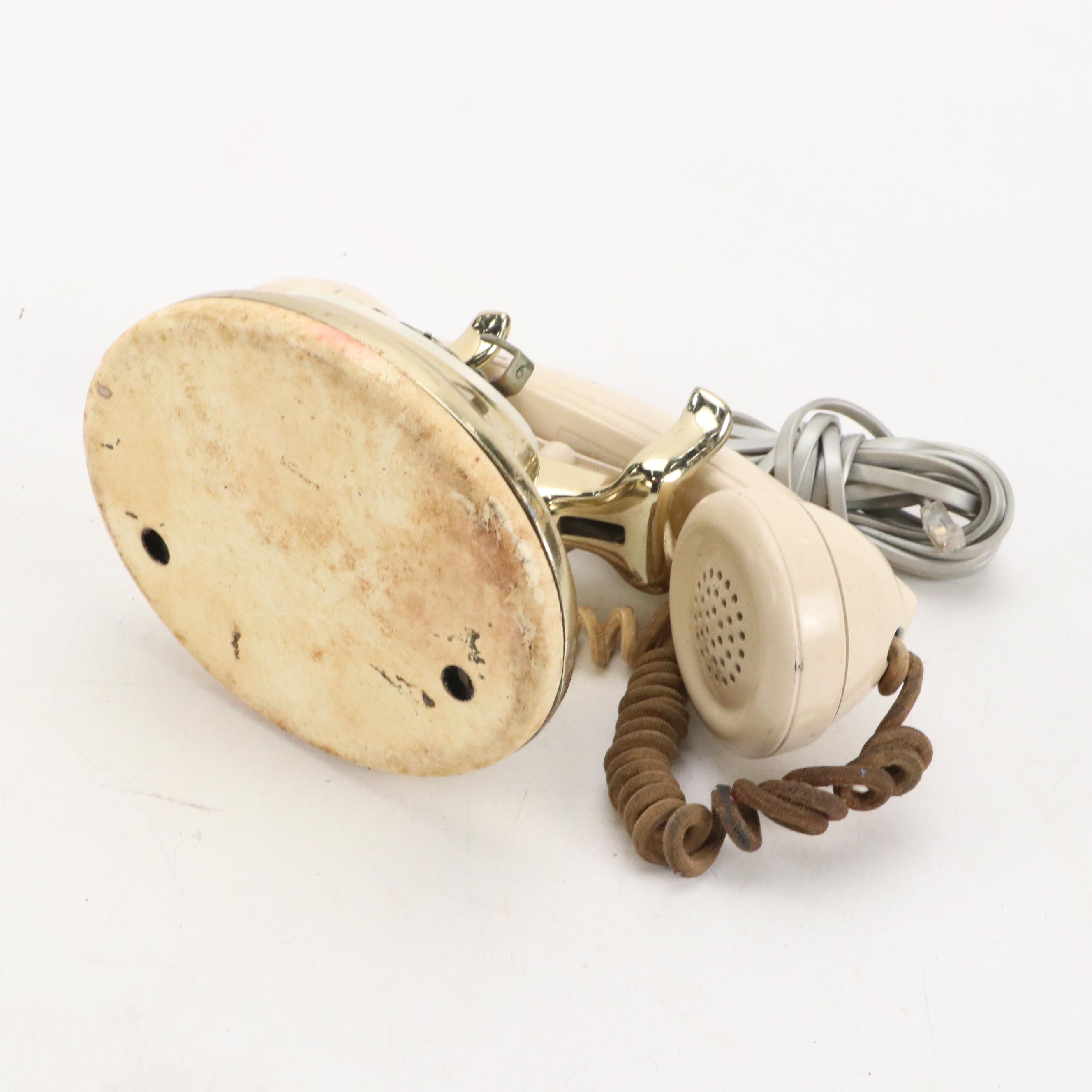 Western Electric Rotary Telephone & Stromburg-Carlson Type-333 Handsets, Vintage