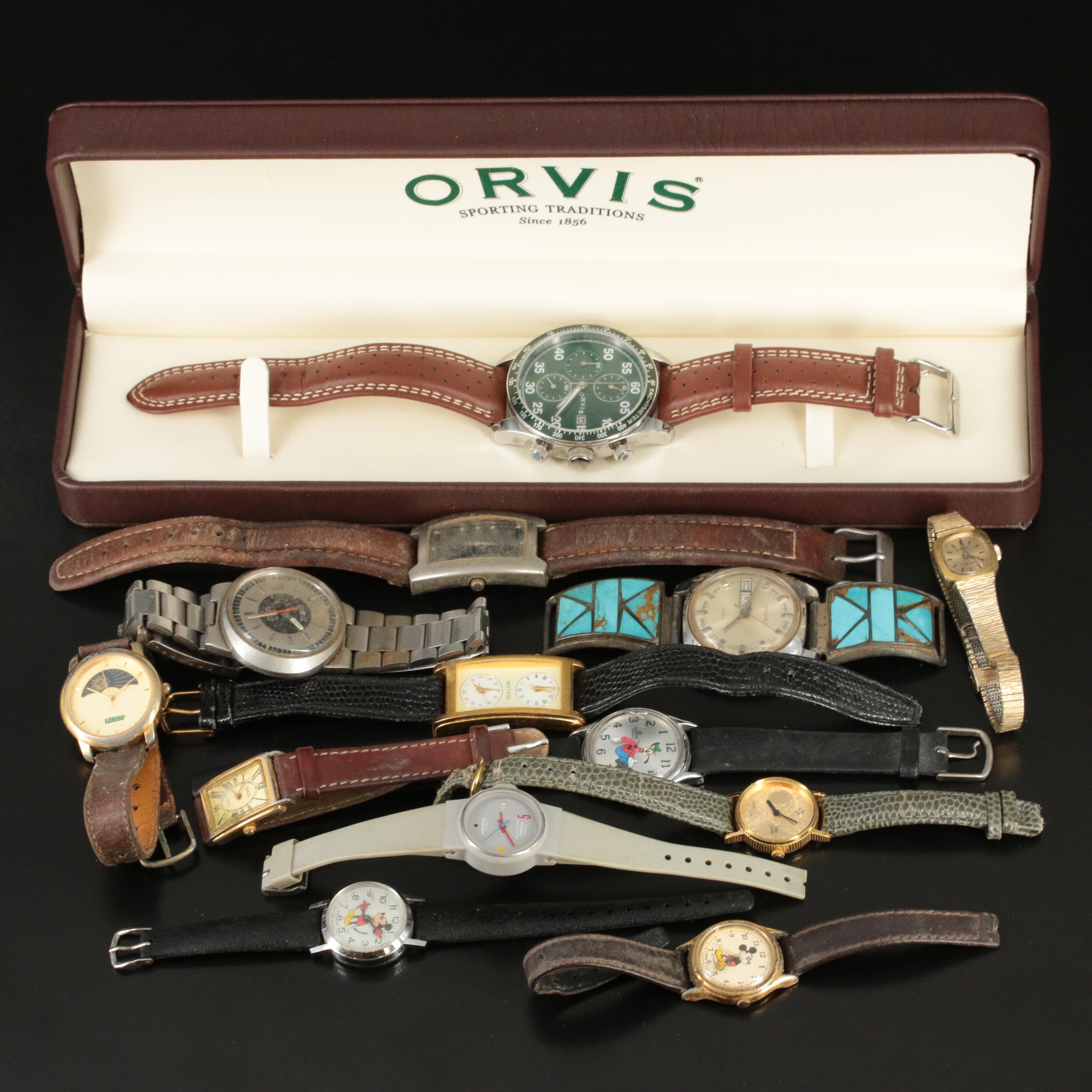 Bradley & Lorus, Mickey Mouse and Orvis Featured in Watch Collection