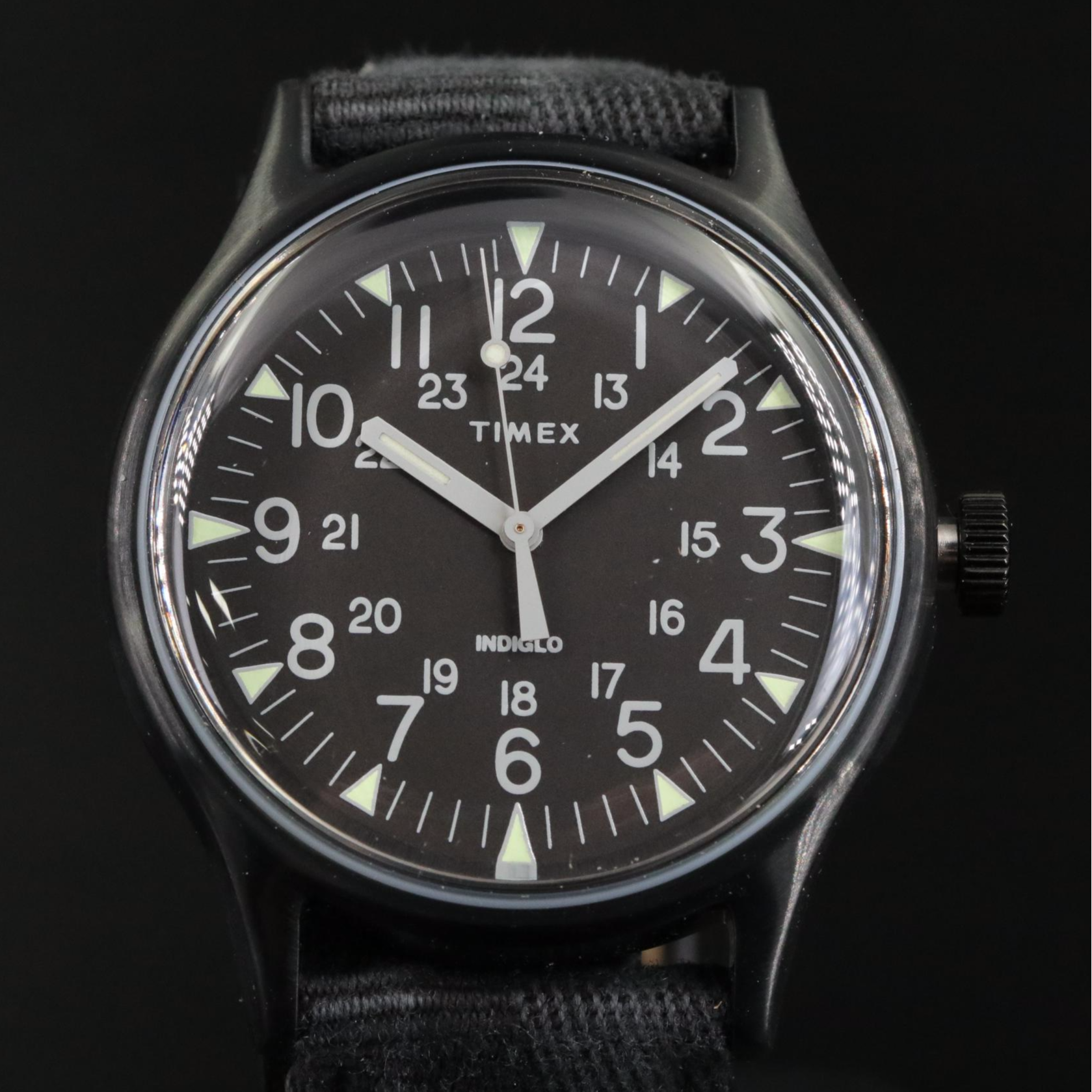 Timex MK1 Steel 40 mm Black Dial Stainless Steel Quartz Watch