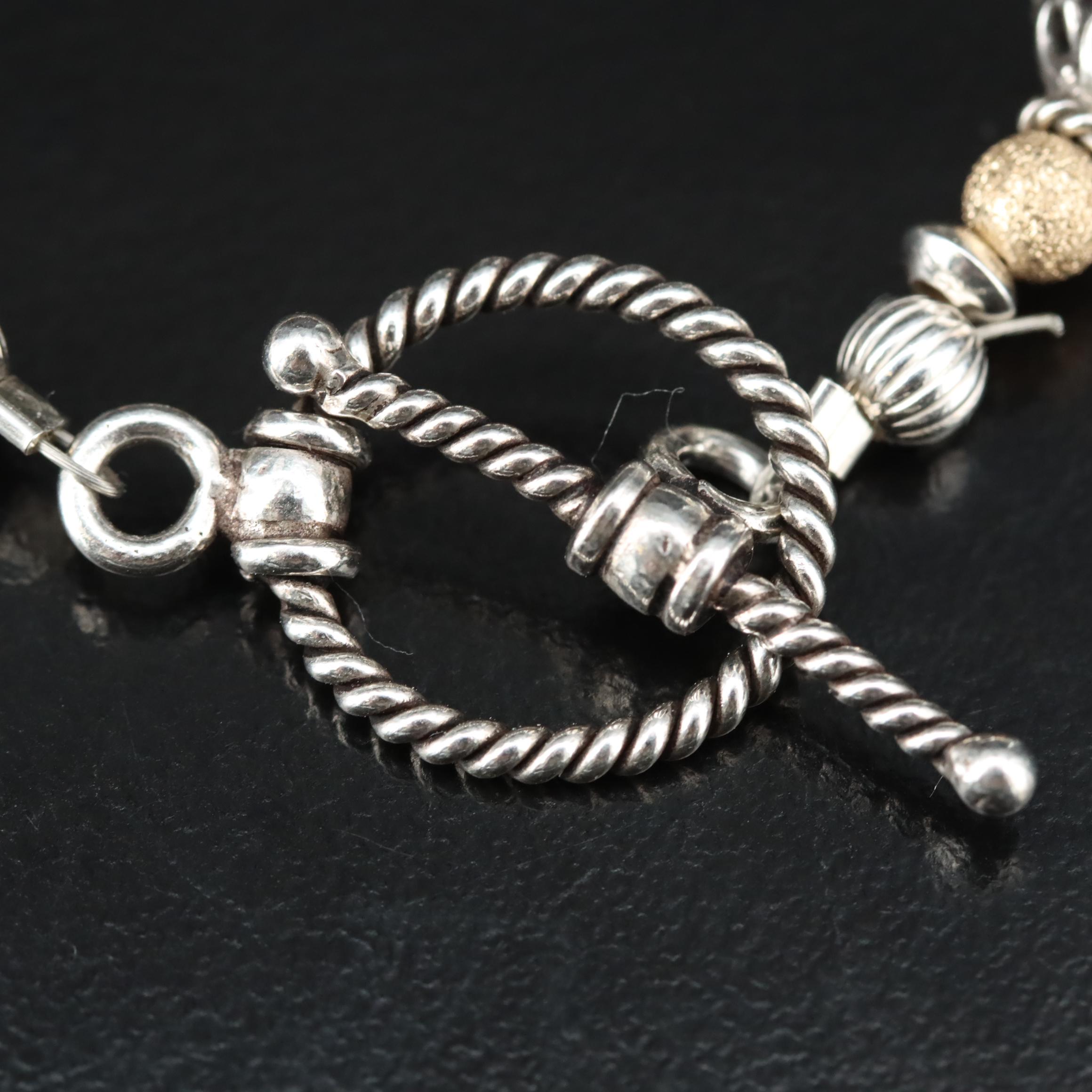 Sterling Bead Bracelet