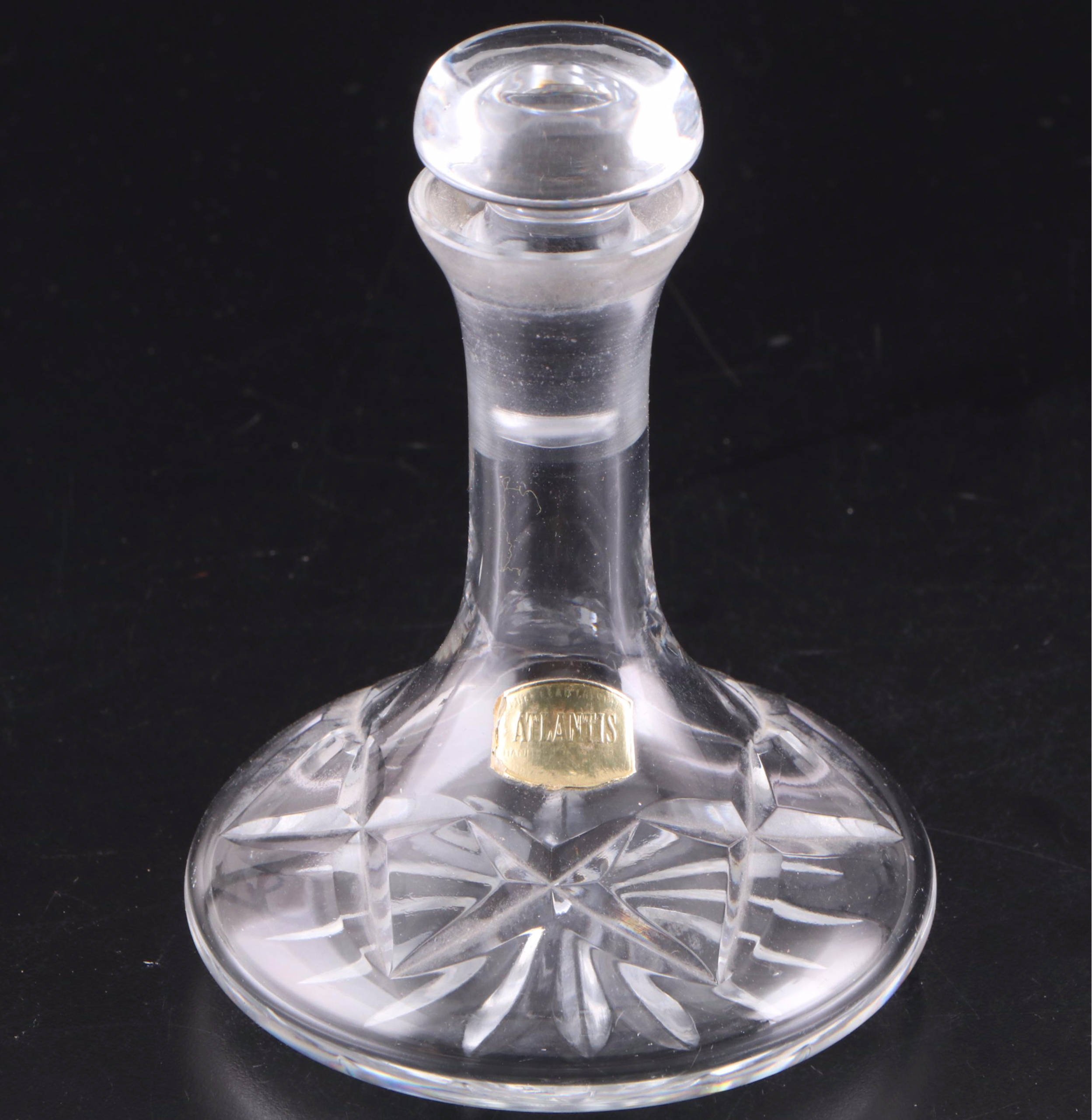 Federal Glass "Windsor" Glass Serving Bowl with Other Servewarre