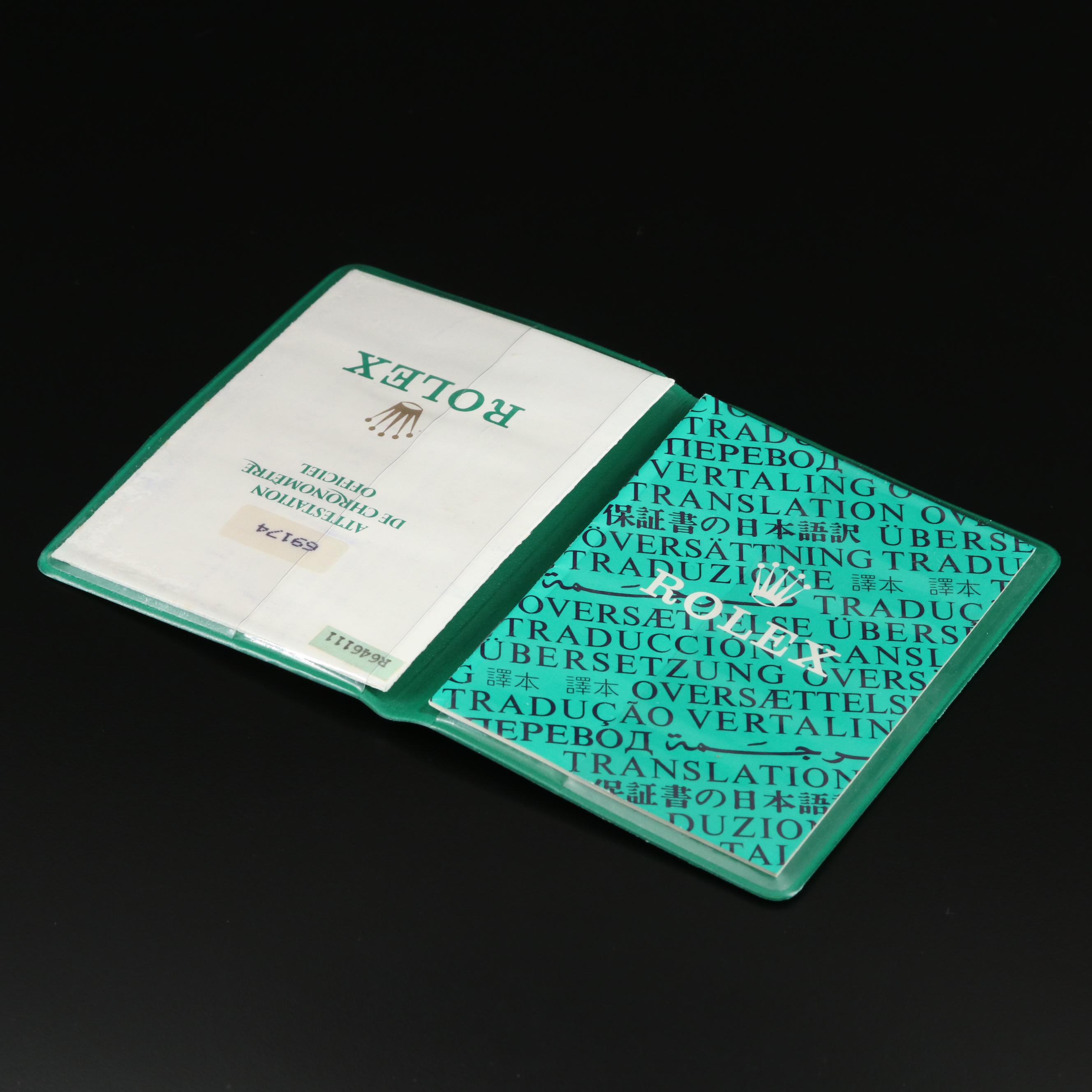 1988 Rolex Oyster Perpetual Datejust Watch