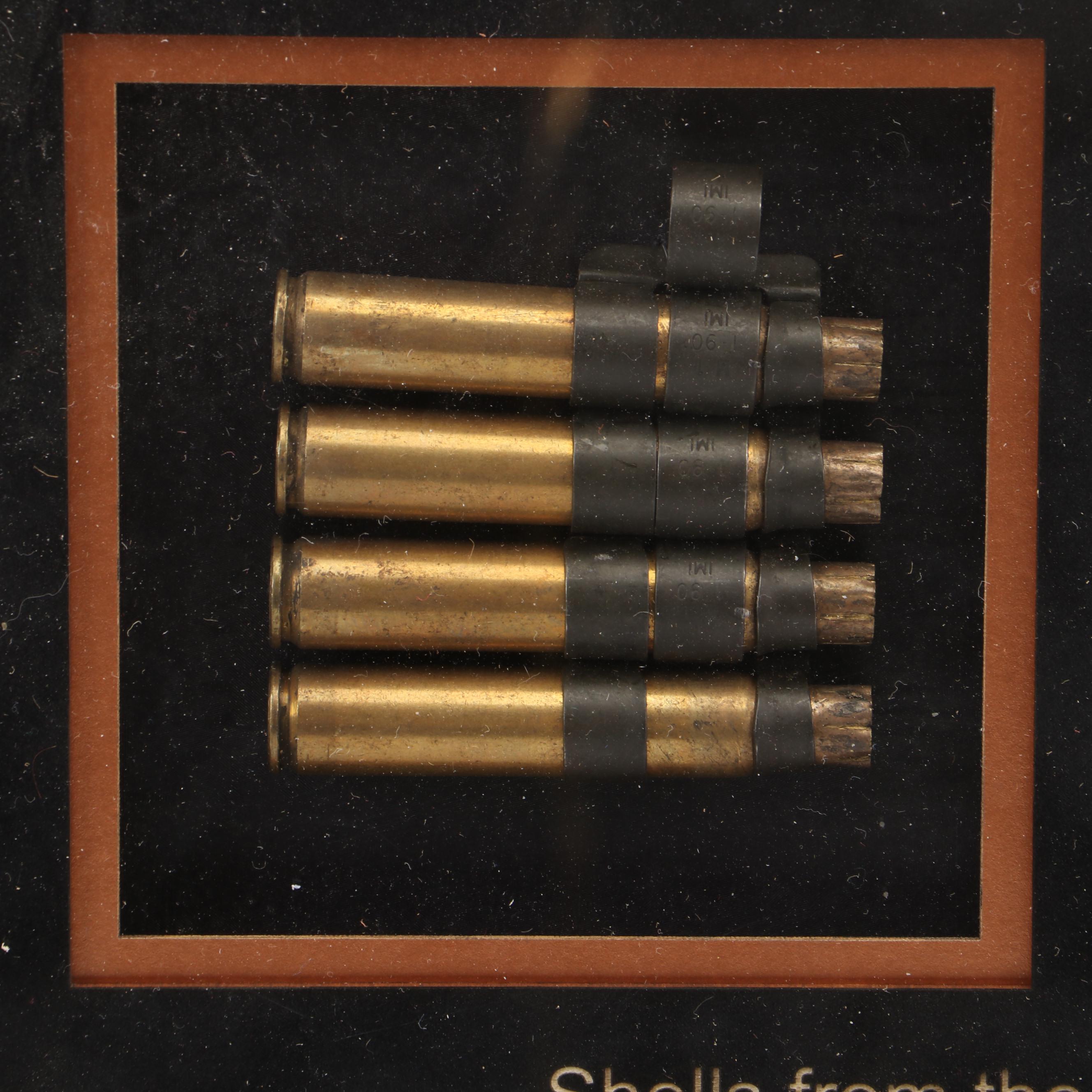 Machine Gun Shells from "Indiana Jones" Movie Production in Frame with COA