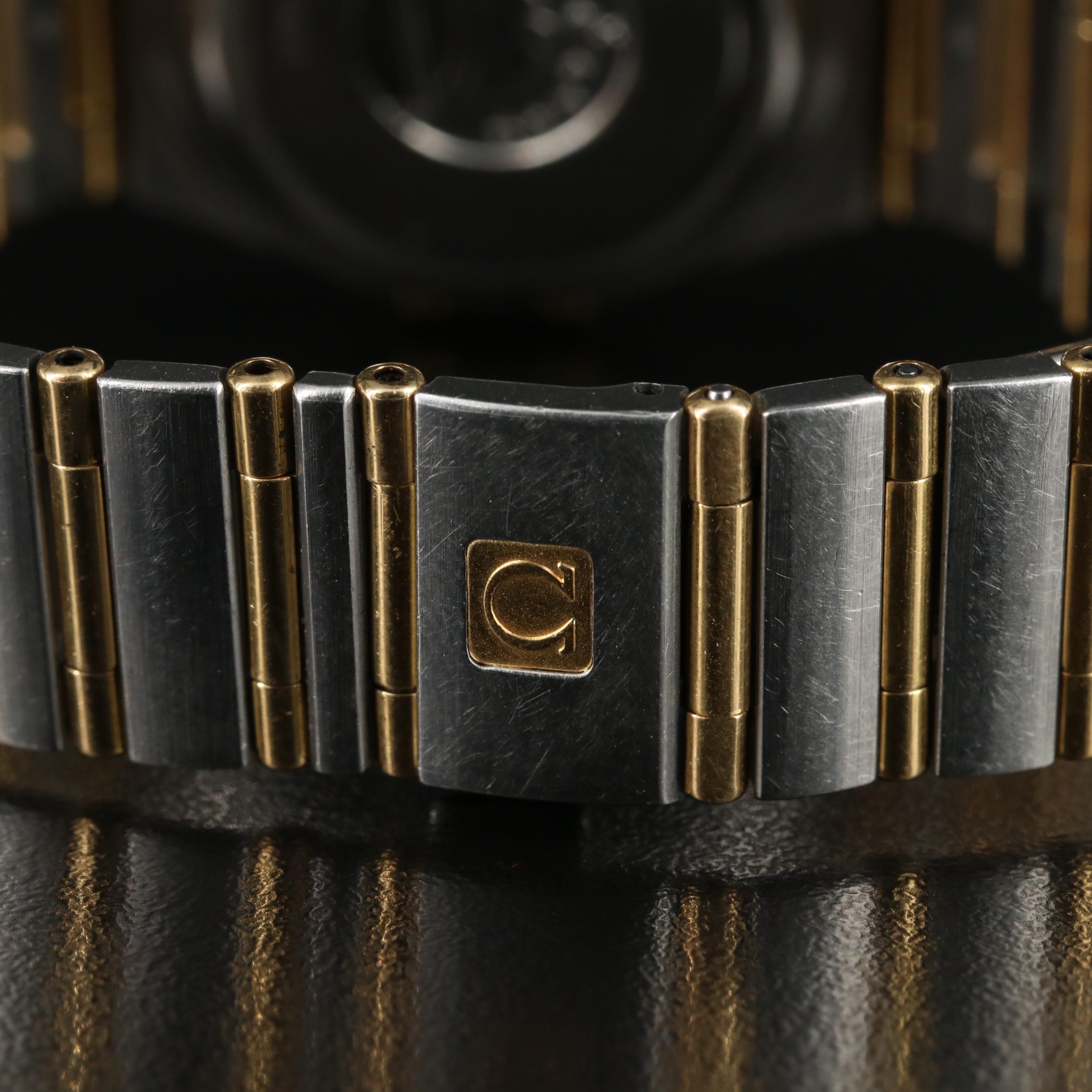 Omega Constellation Mother-of-Pearl, Diamond Dial and Bezel Watch