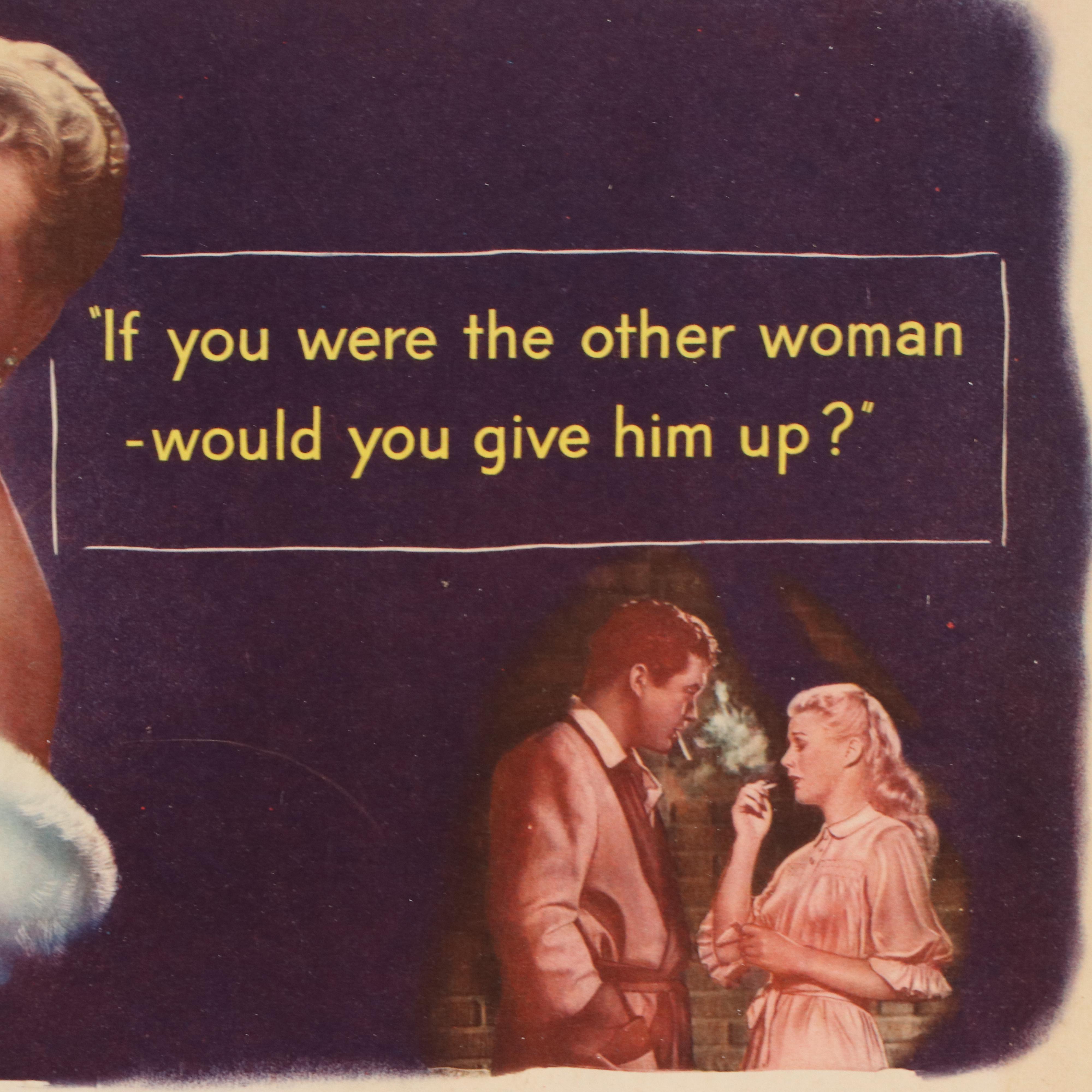 Warner Bros. "Perfect Strangers" Film Advertisement Poster, 1950