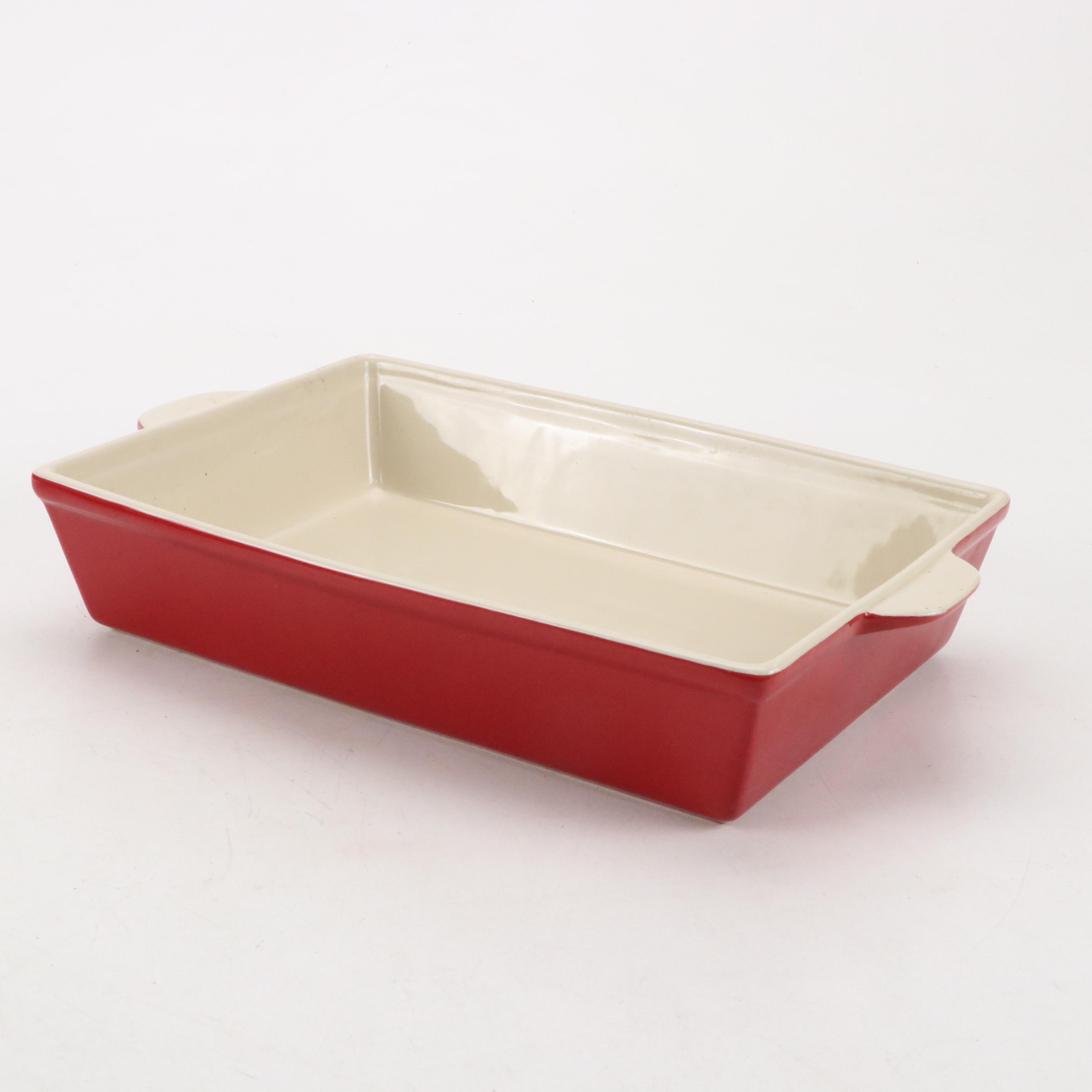 Tramontina Enameled Cast Iron Grill Pan and Press with Other Casserole