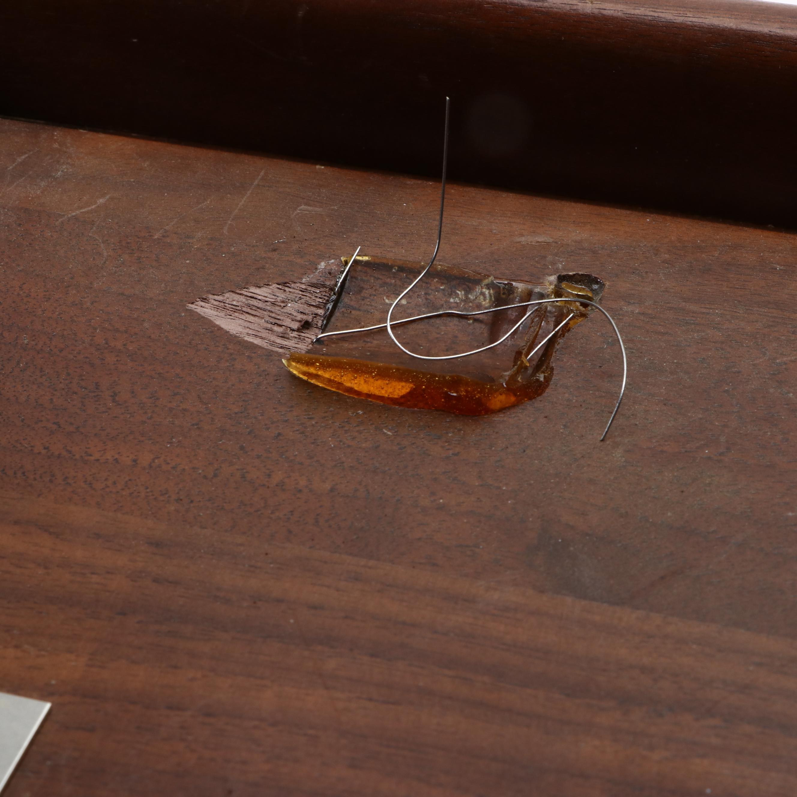 French Revolver in Frame, 19th Century