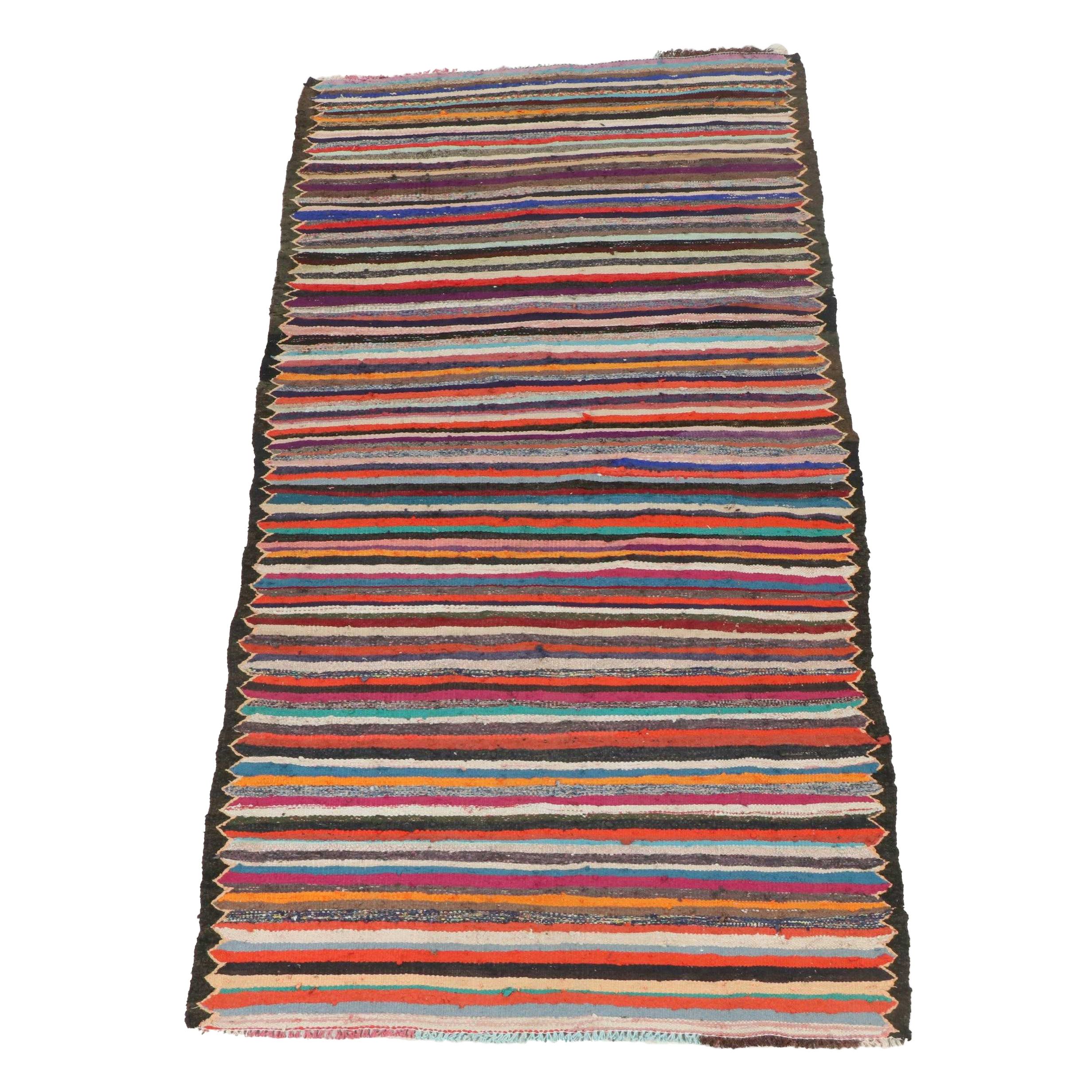 4'6 x 9'9 Handwoven Moroccan Berber Area Rug