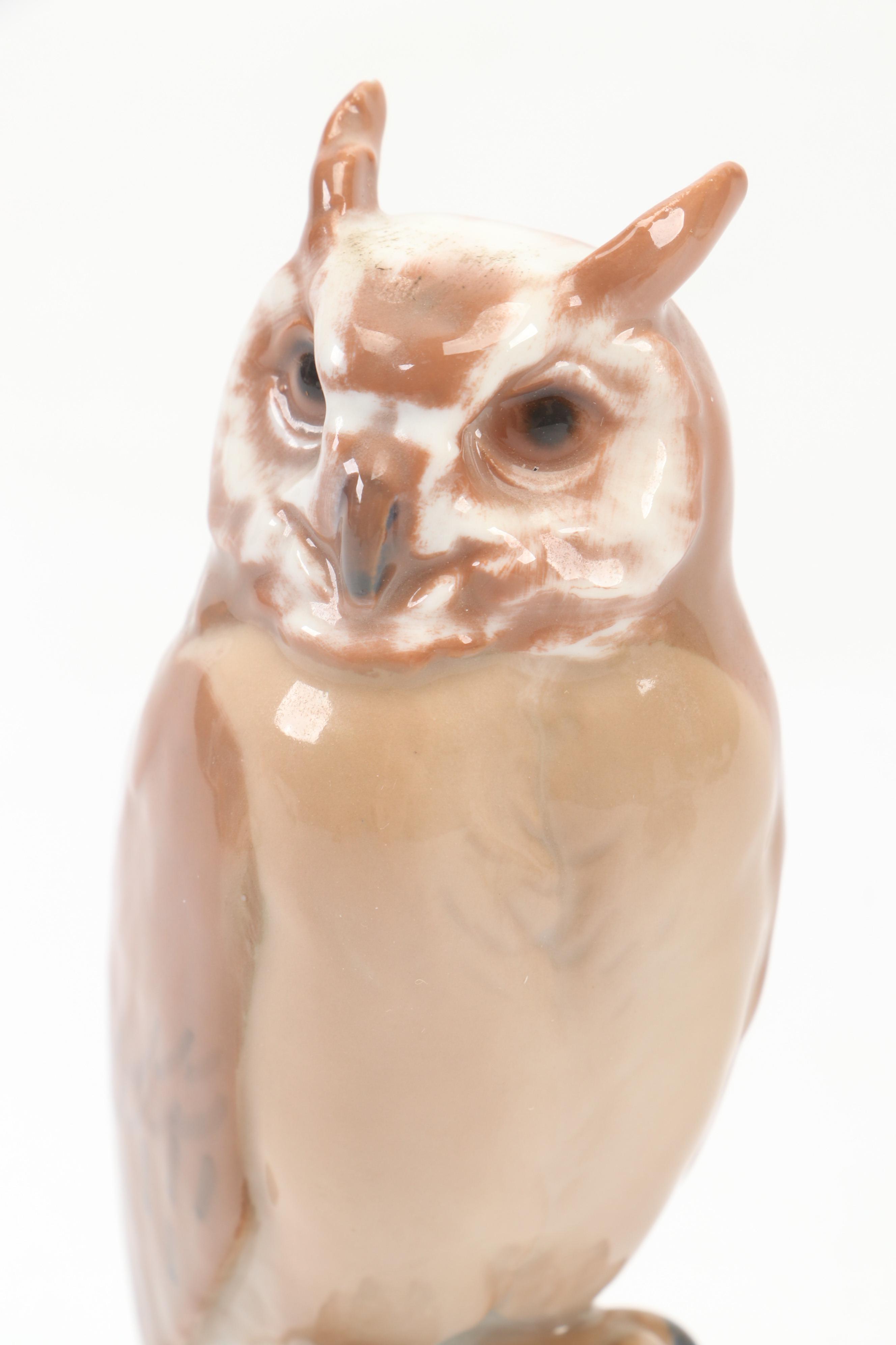 Royal Copenhagen, B&G and Hutschenreuther Porcelain Bird Figurines