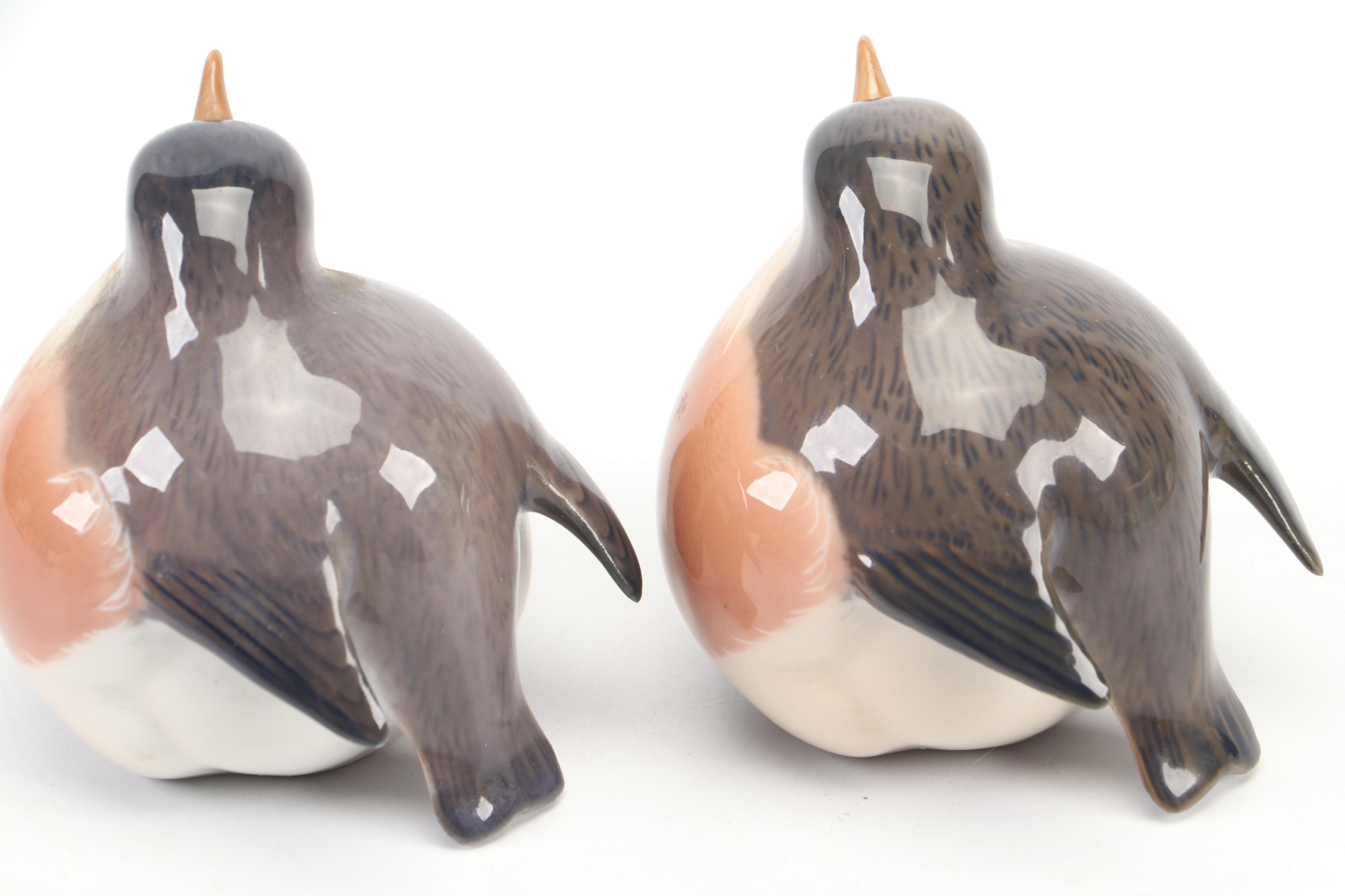 Royal Copenhagen, B&G and Hutschenreuther Porcelain Bird Figurines