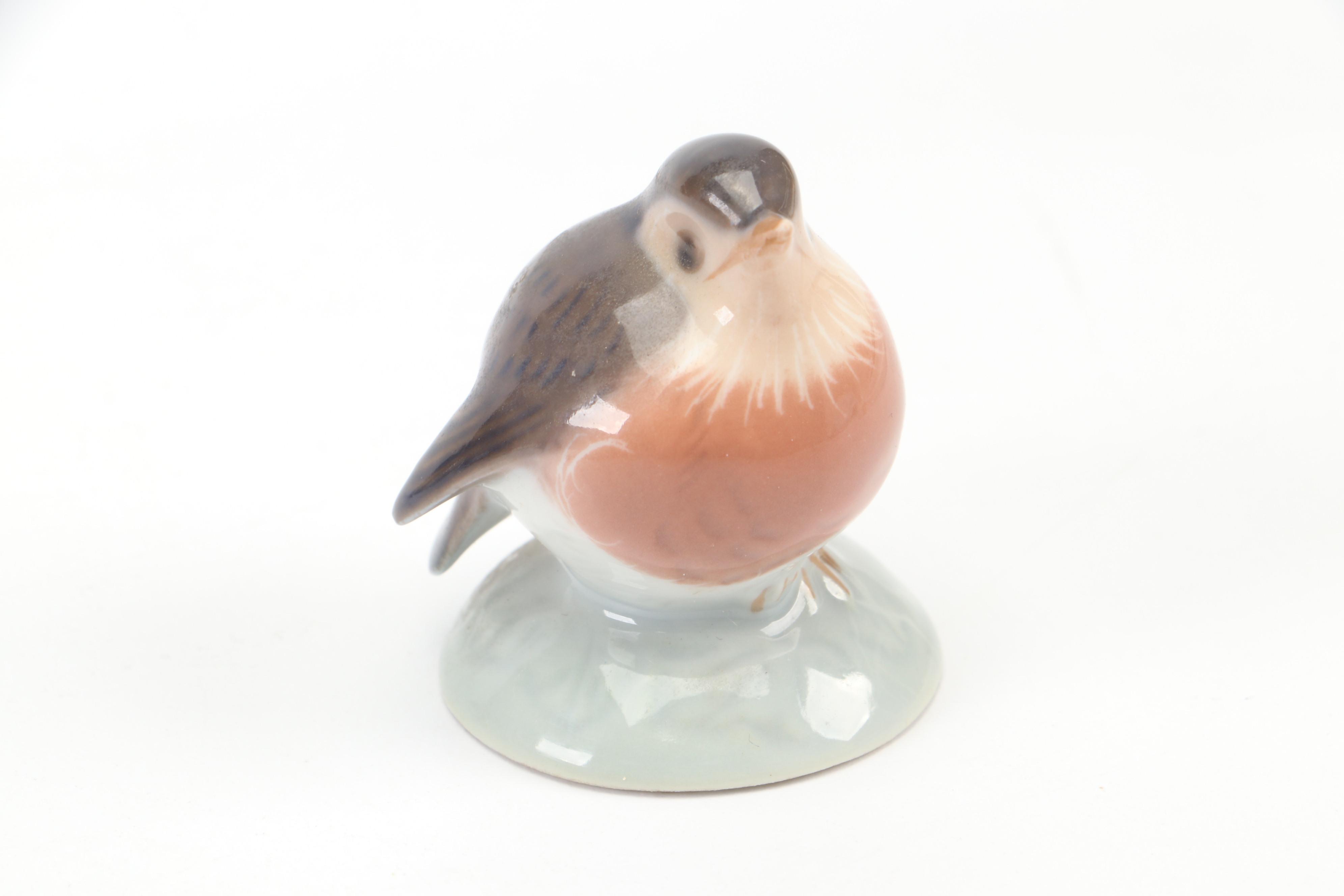 Royal Copenhagen, B&G and Hutschenreuther Porcelain Bird Figurines