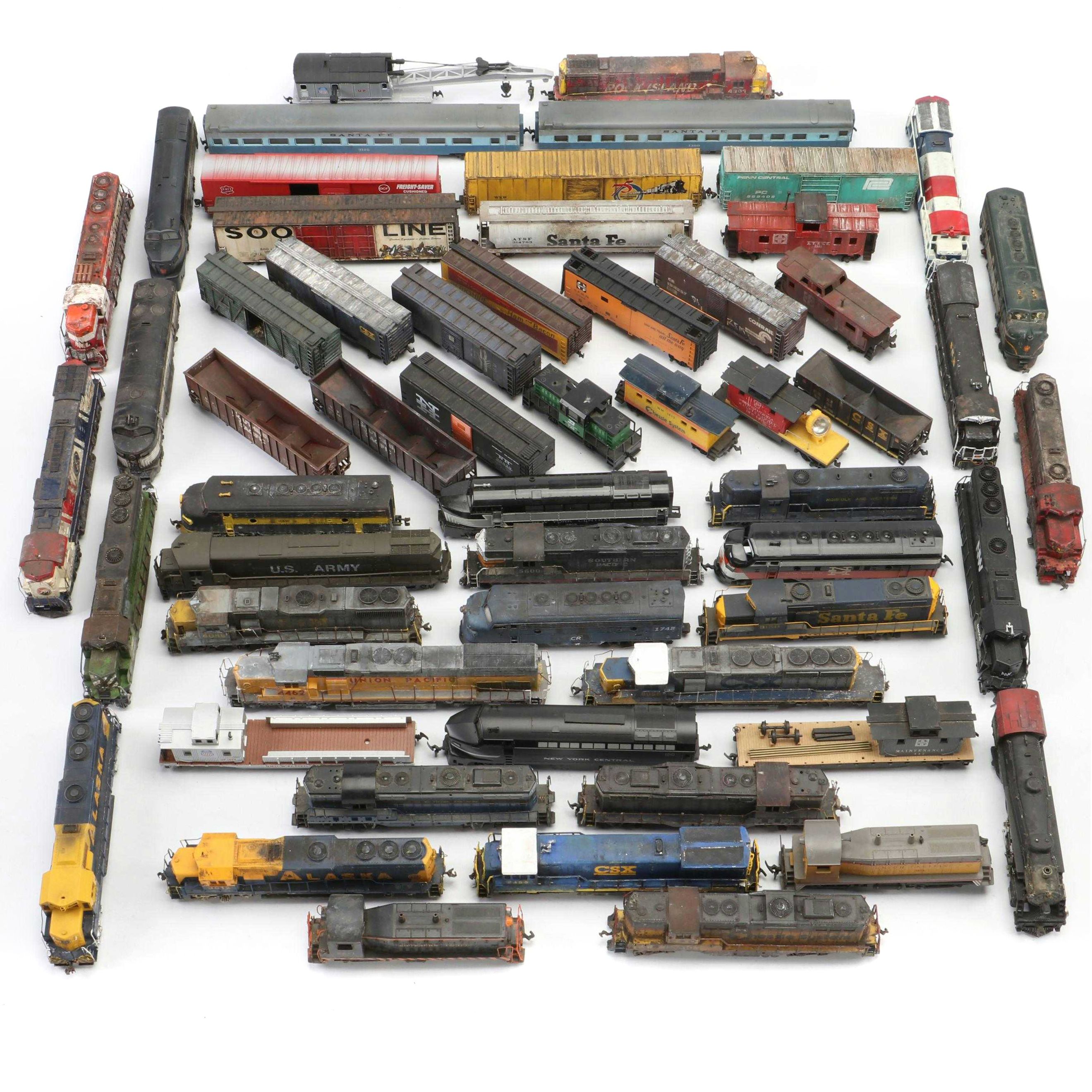 Bachmann, Tyco, Revel, Mehano and Other HO Scale Locomotives and Freight Cars