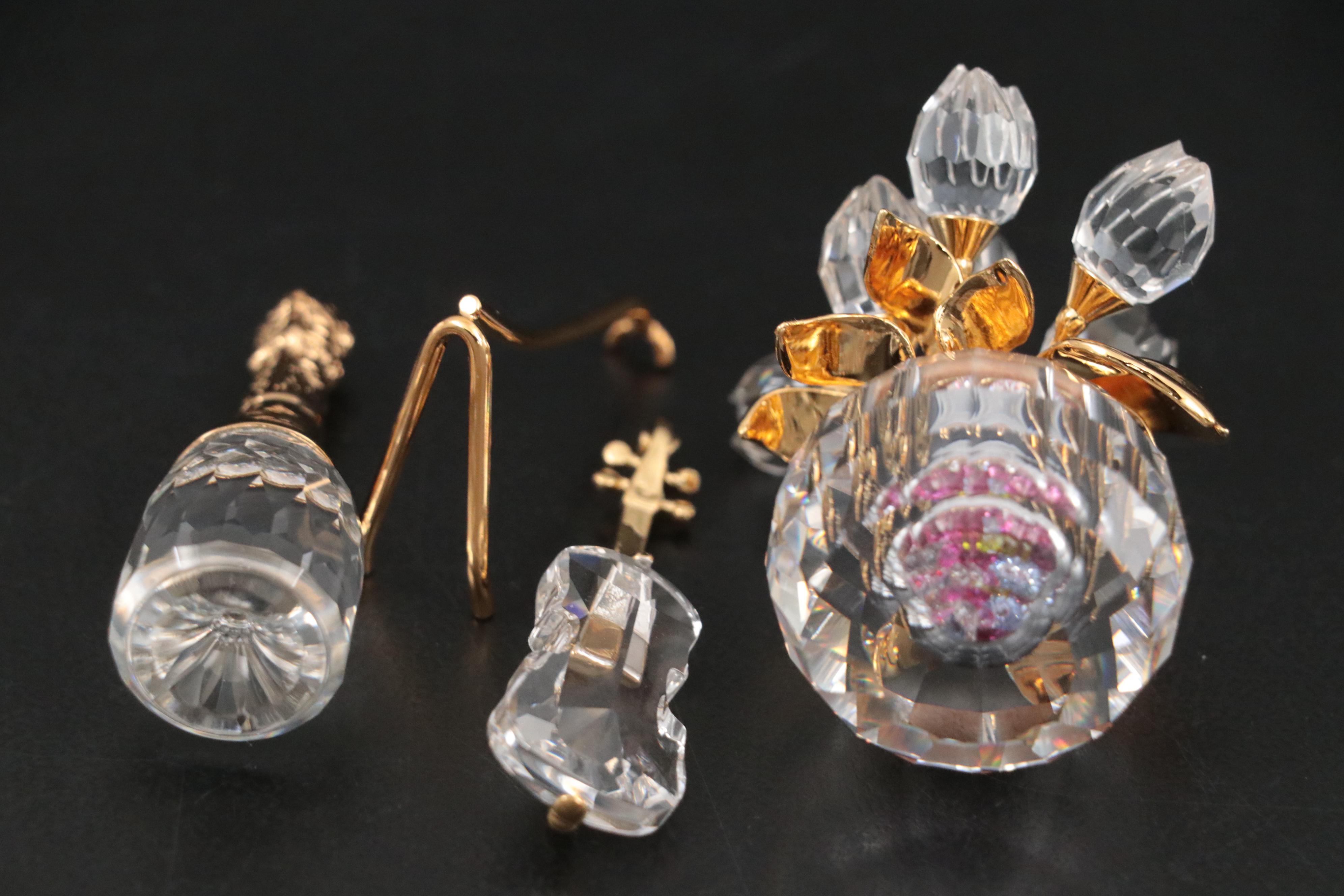 Swarovski Classics and Secrets Crystal Figurines with Crystal Memories Figurine