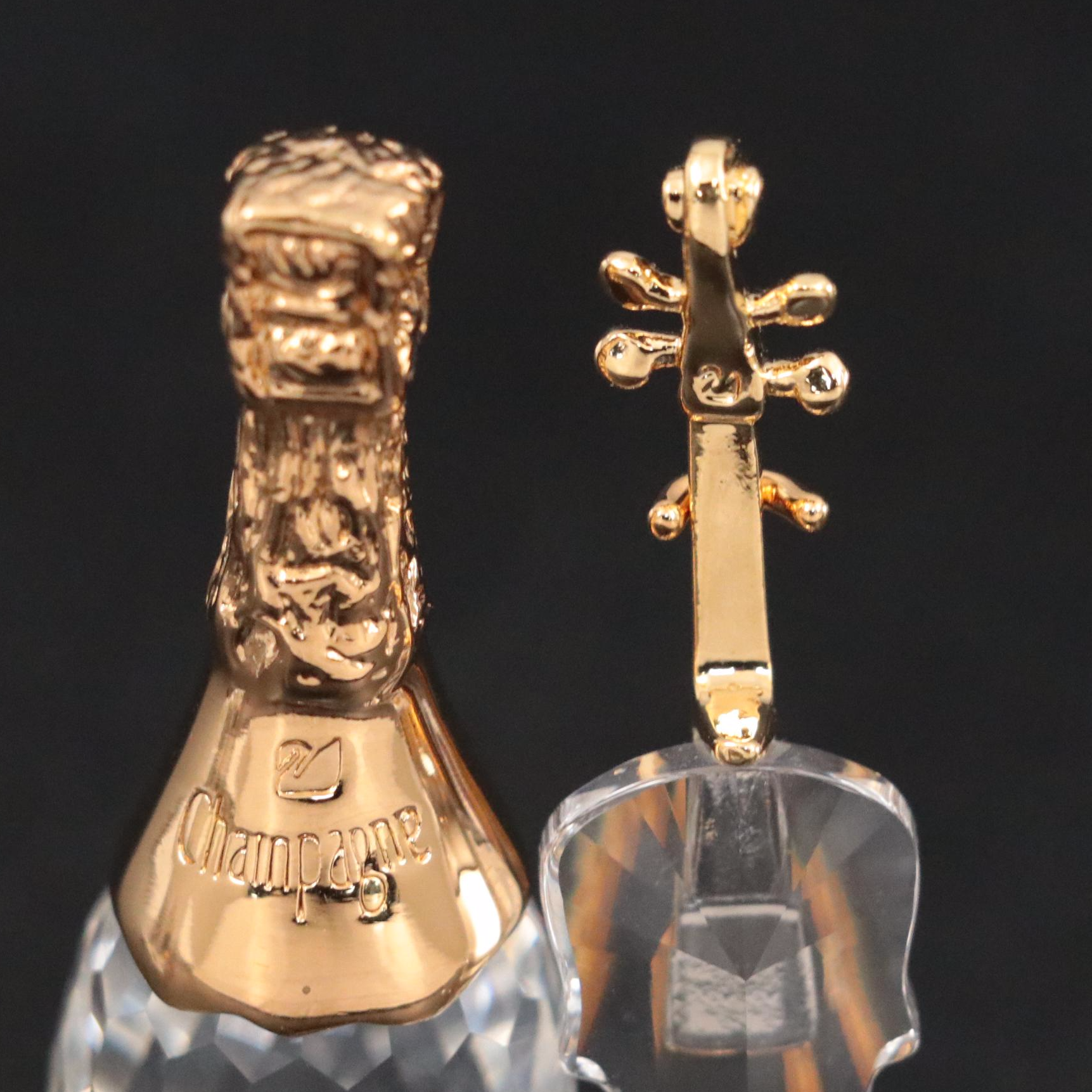 Swarovski Classics and Secrets Crystal Figurines with Crystal Memories Figurine