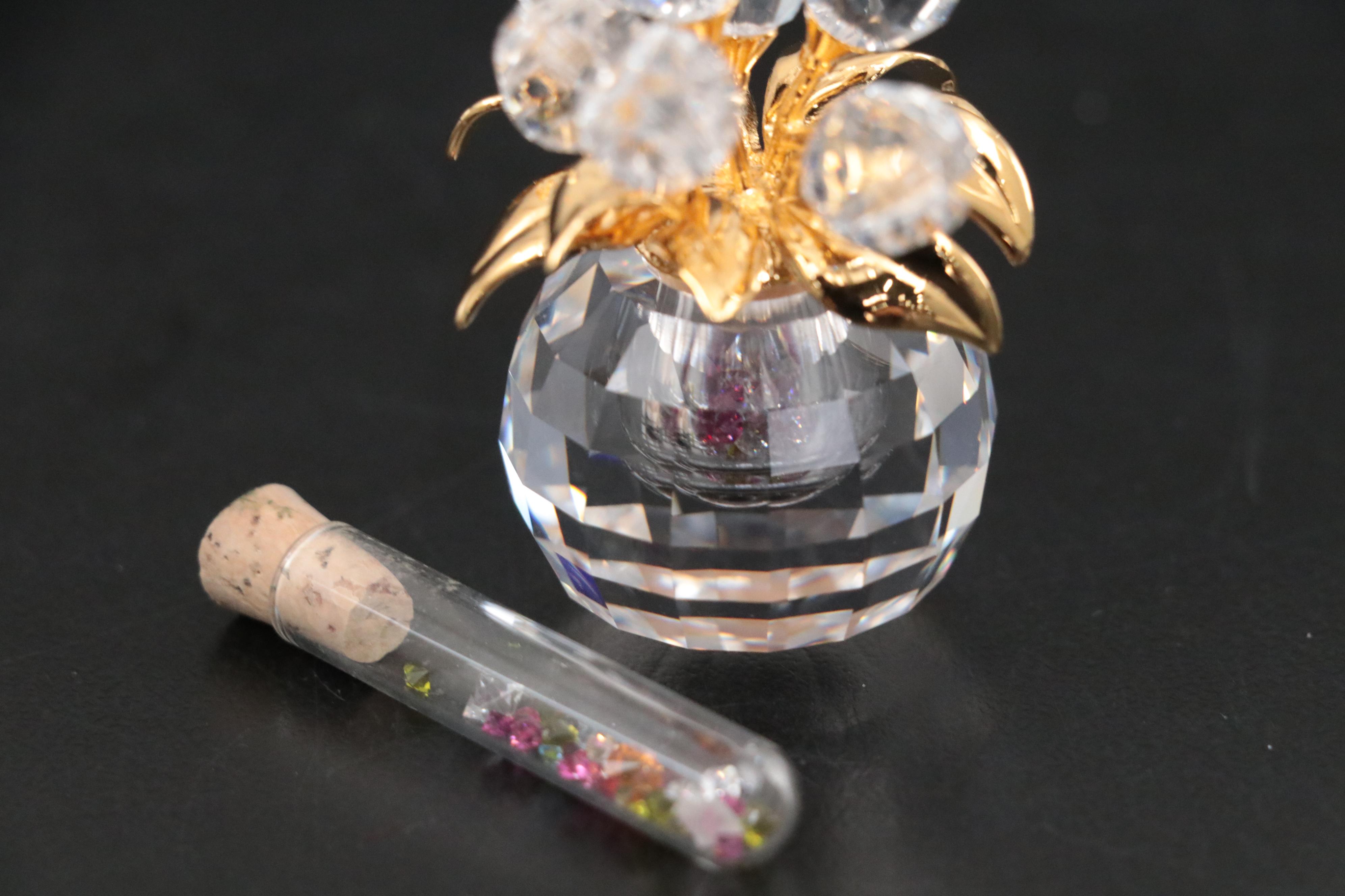 Swarovski Classics and Secrets Crystal Figurines with Crystal Memories Figurine