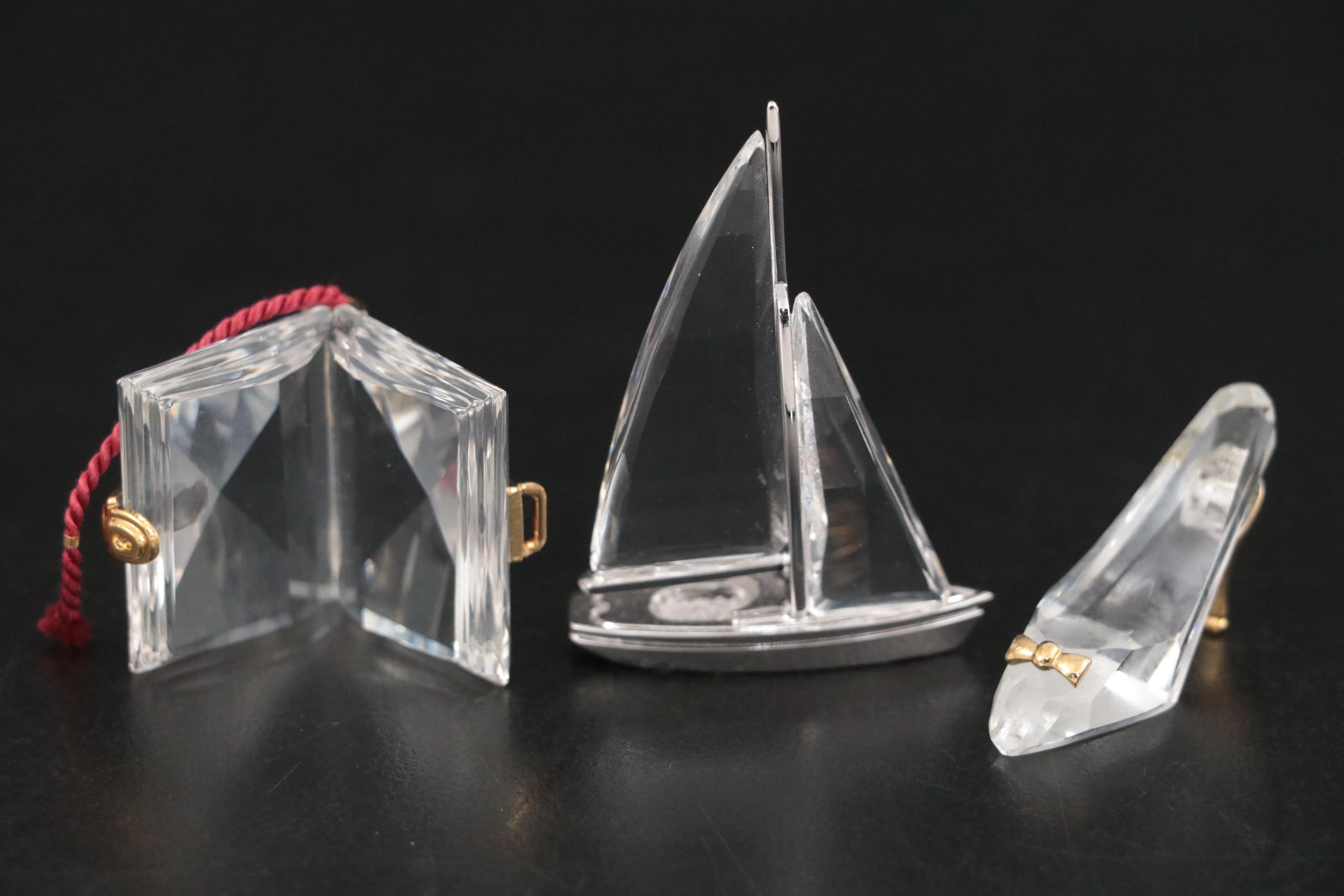 Swarovski Classics and Secrets Crystal Figurines with Crystal Memories Figurine