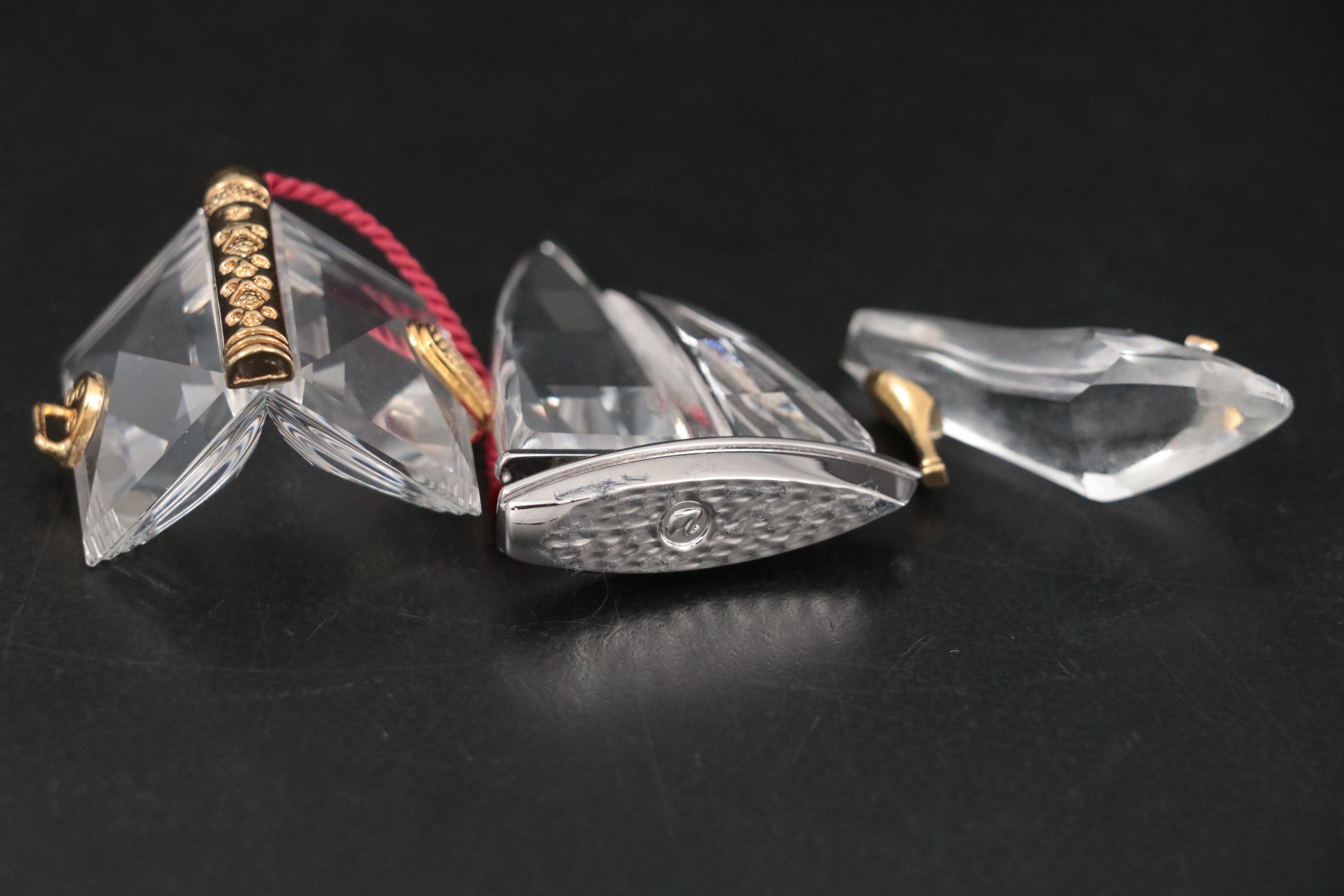 Swarovski Classics and Secrets Crystal Figurines with Crystal Memories Figurine