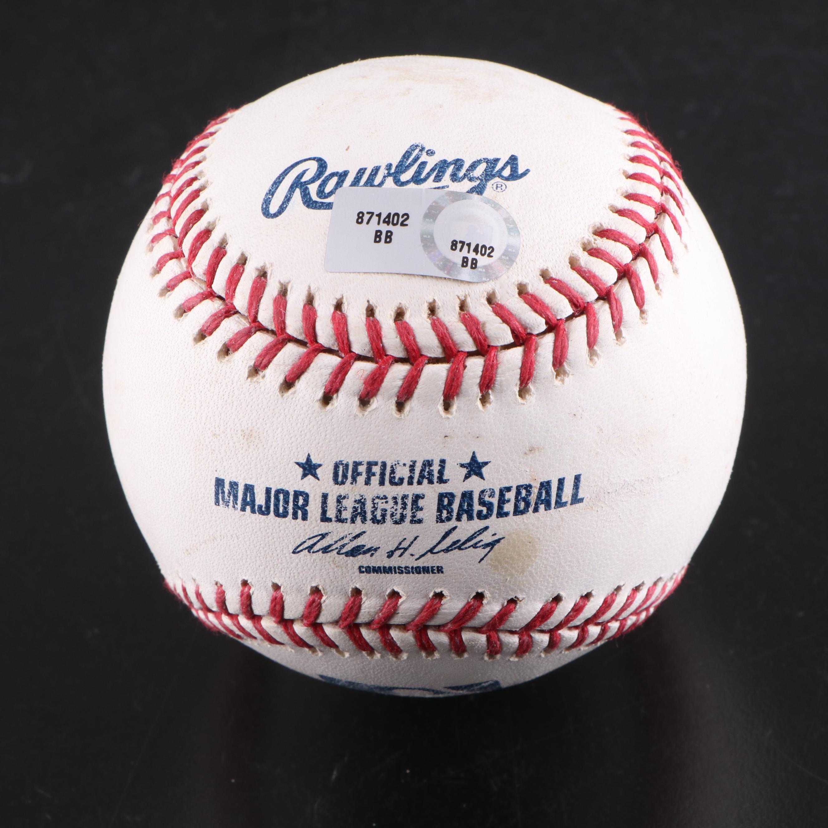 Jay Bruce, Brandon Phillips, and Chris Sabo Signed Baseballs with More